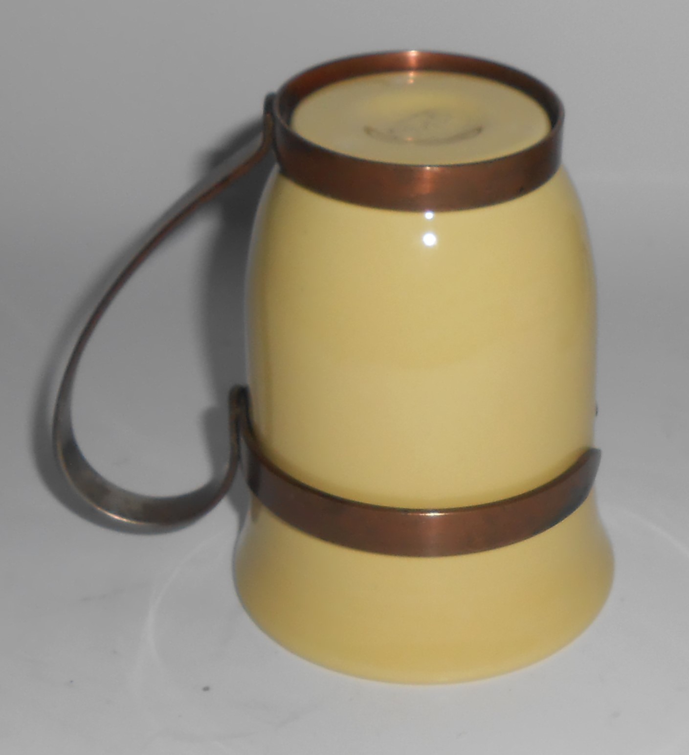 Franciscan Pottery El Patio Gloss Yellow Tumbler w/Wrou