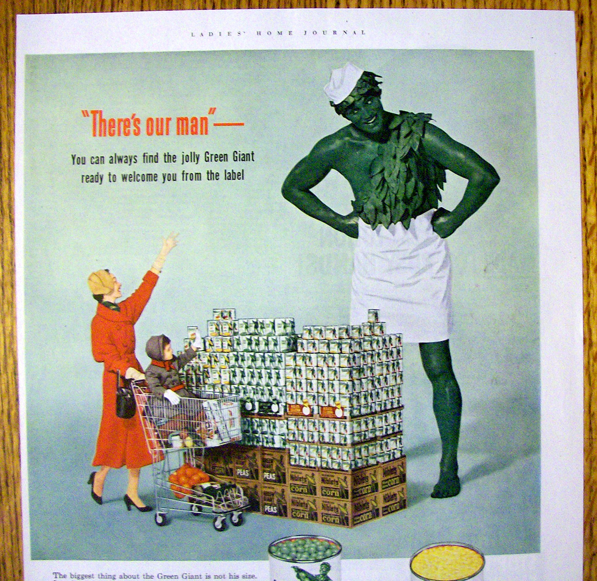 1953 Green Giant Vegetables