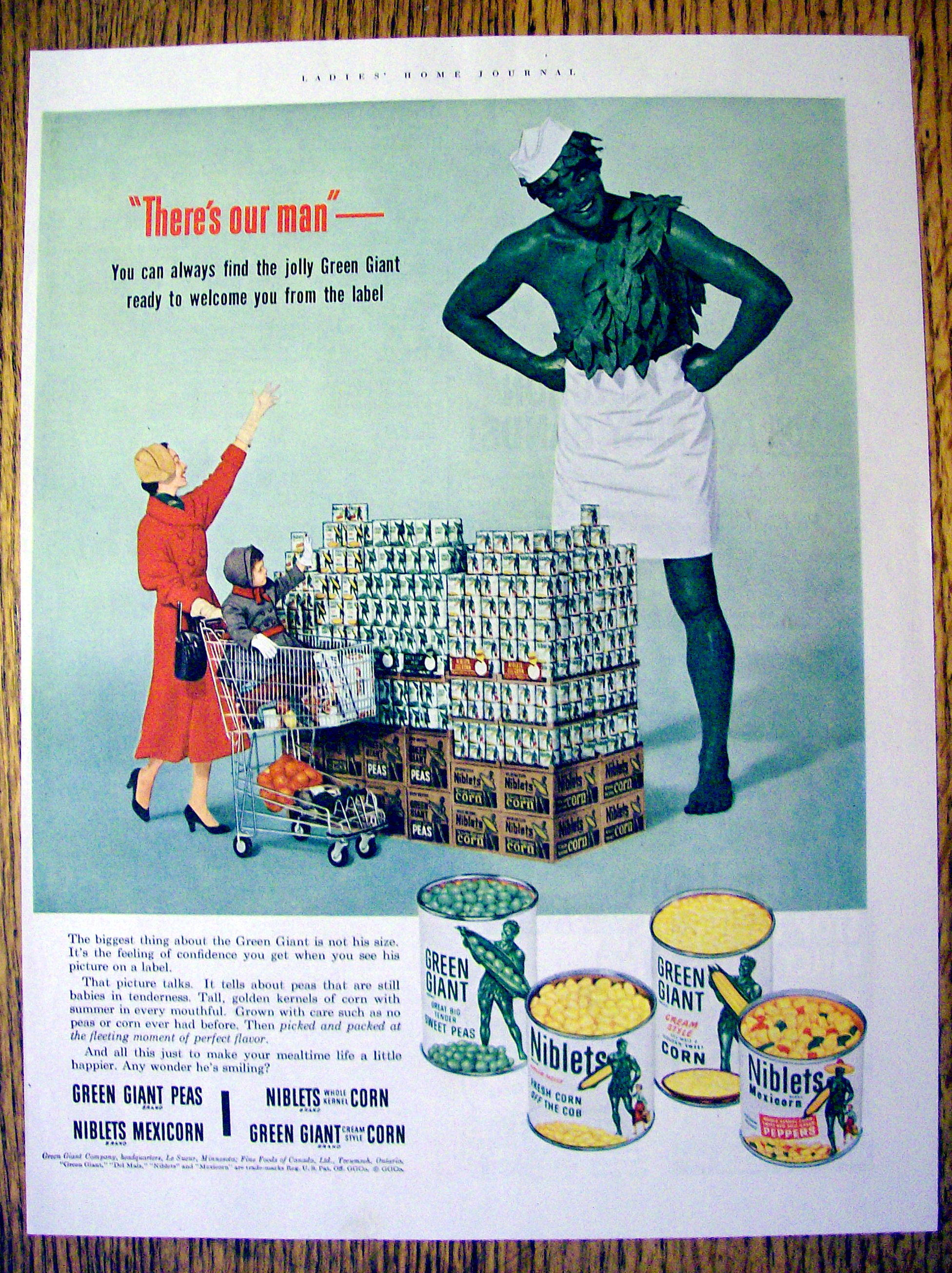 1953 Green Giant Vegetables
