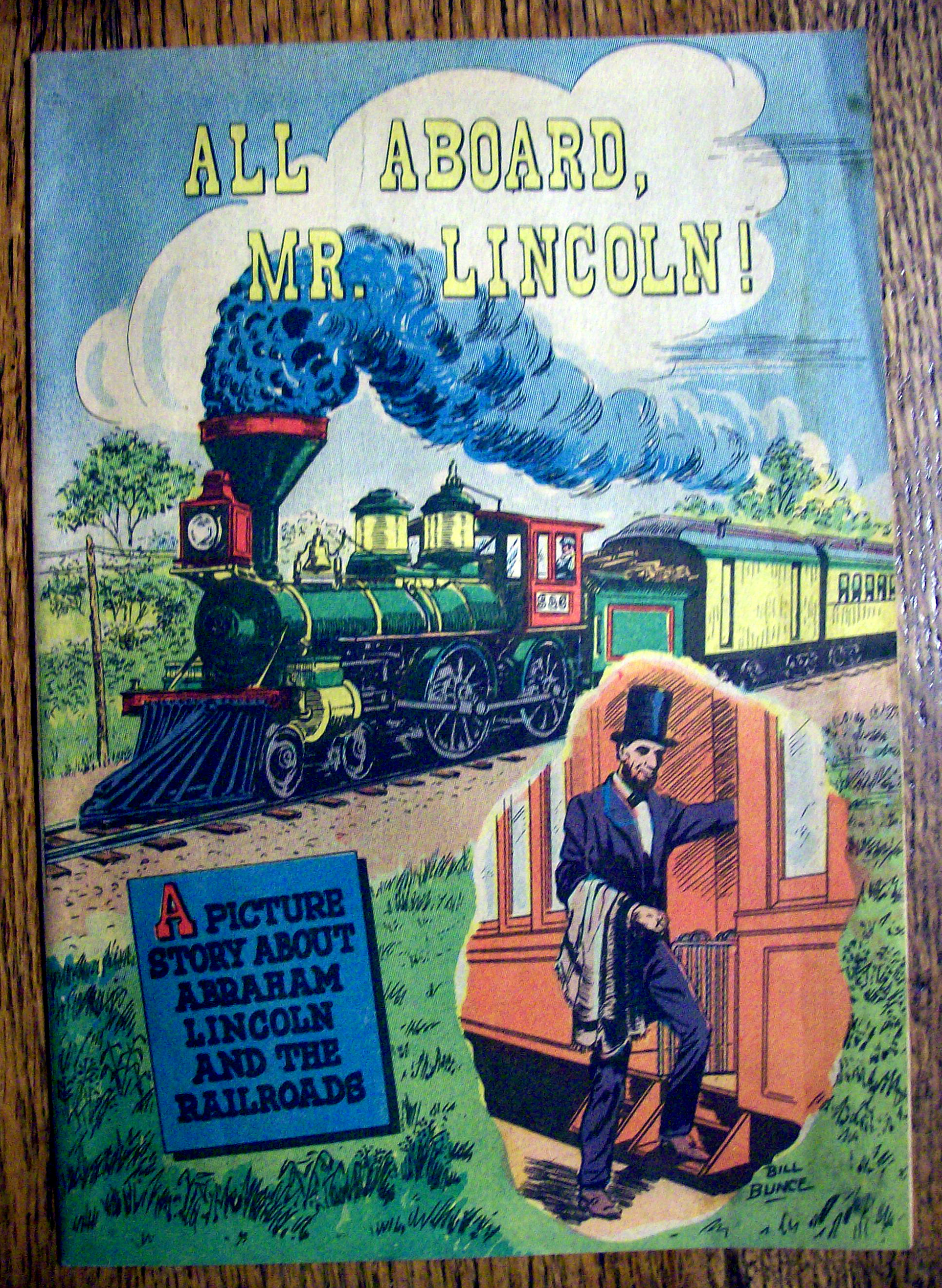 1959 All Aboard, Mr. Lincoln! Promotional Comic