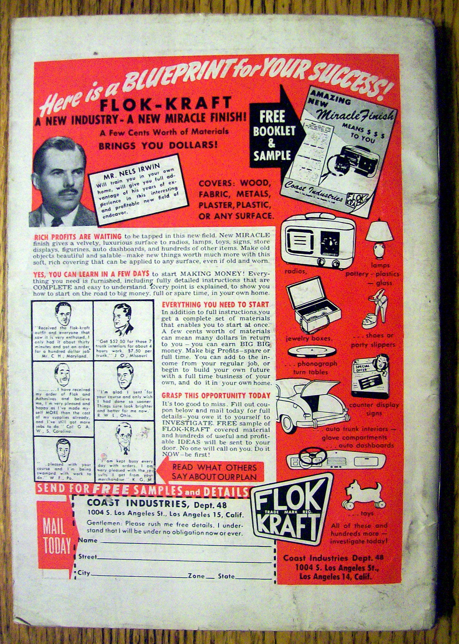 Science & Mechanics August 1950 Garage Door Opener