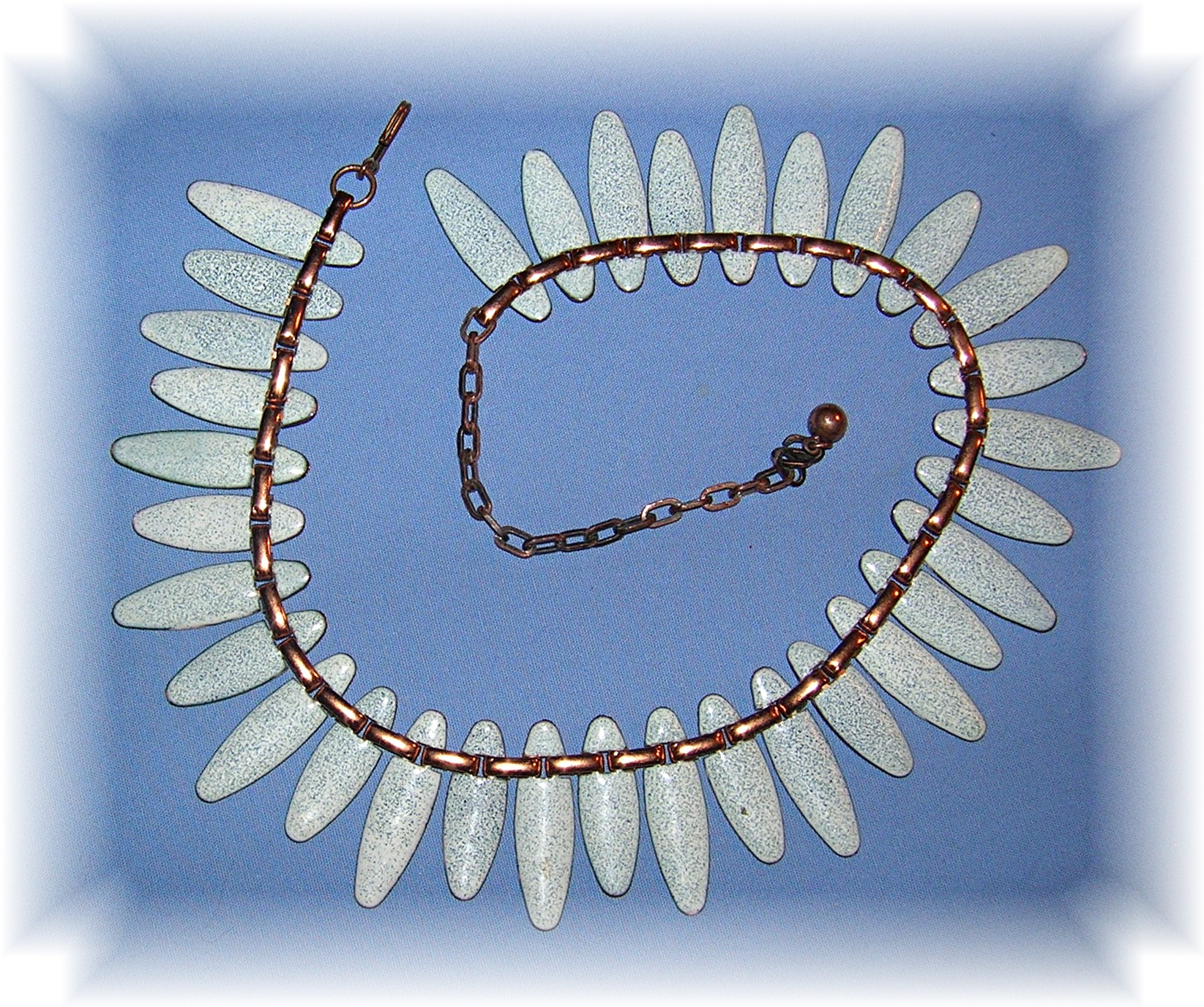 Copper  & Enamel Renoir/Matisse Necklace