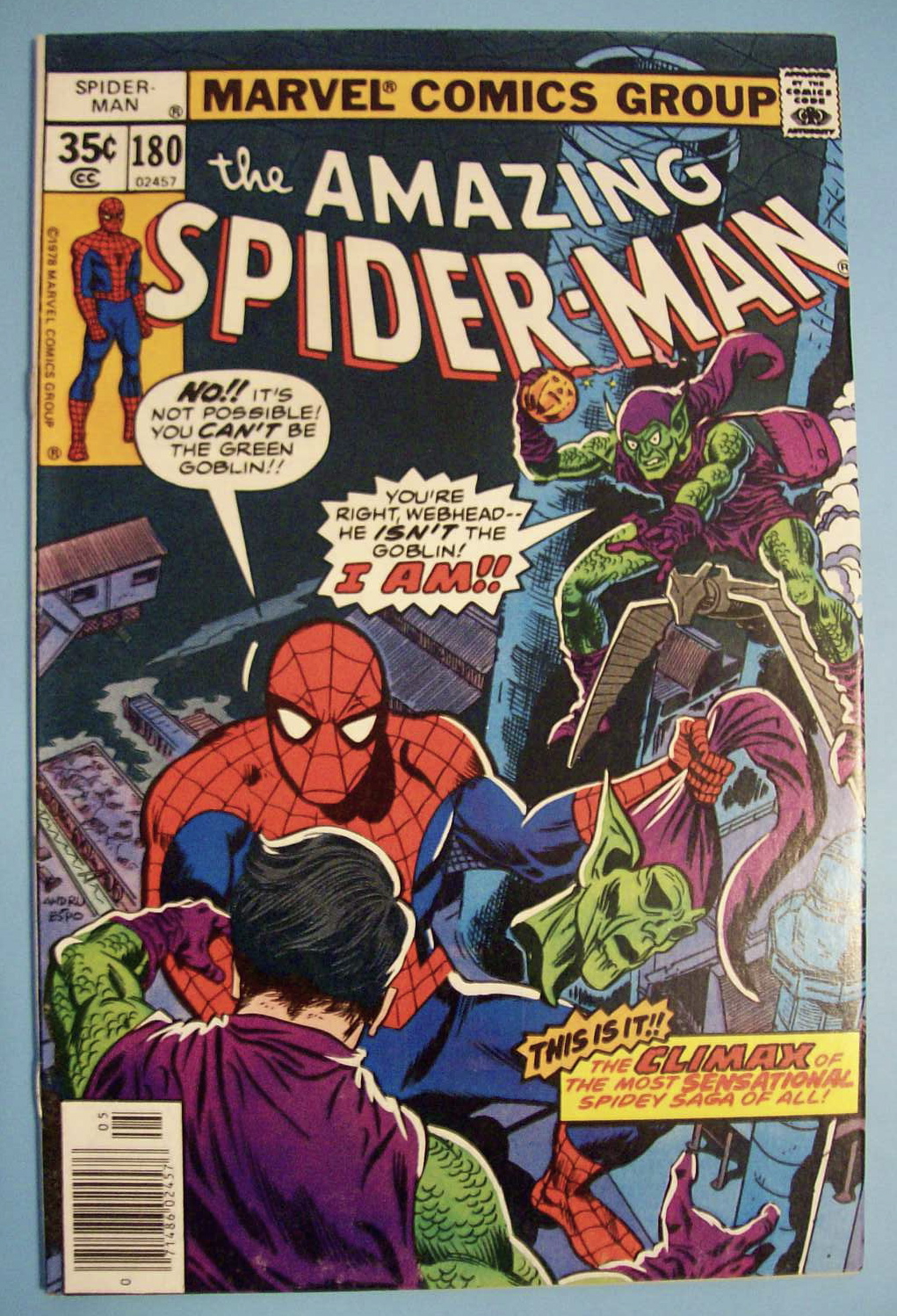 Spider-Man Comics - May 1978 - Who Was That Goblin