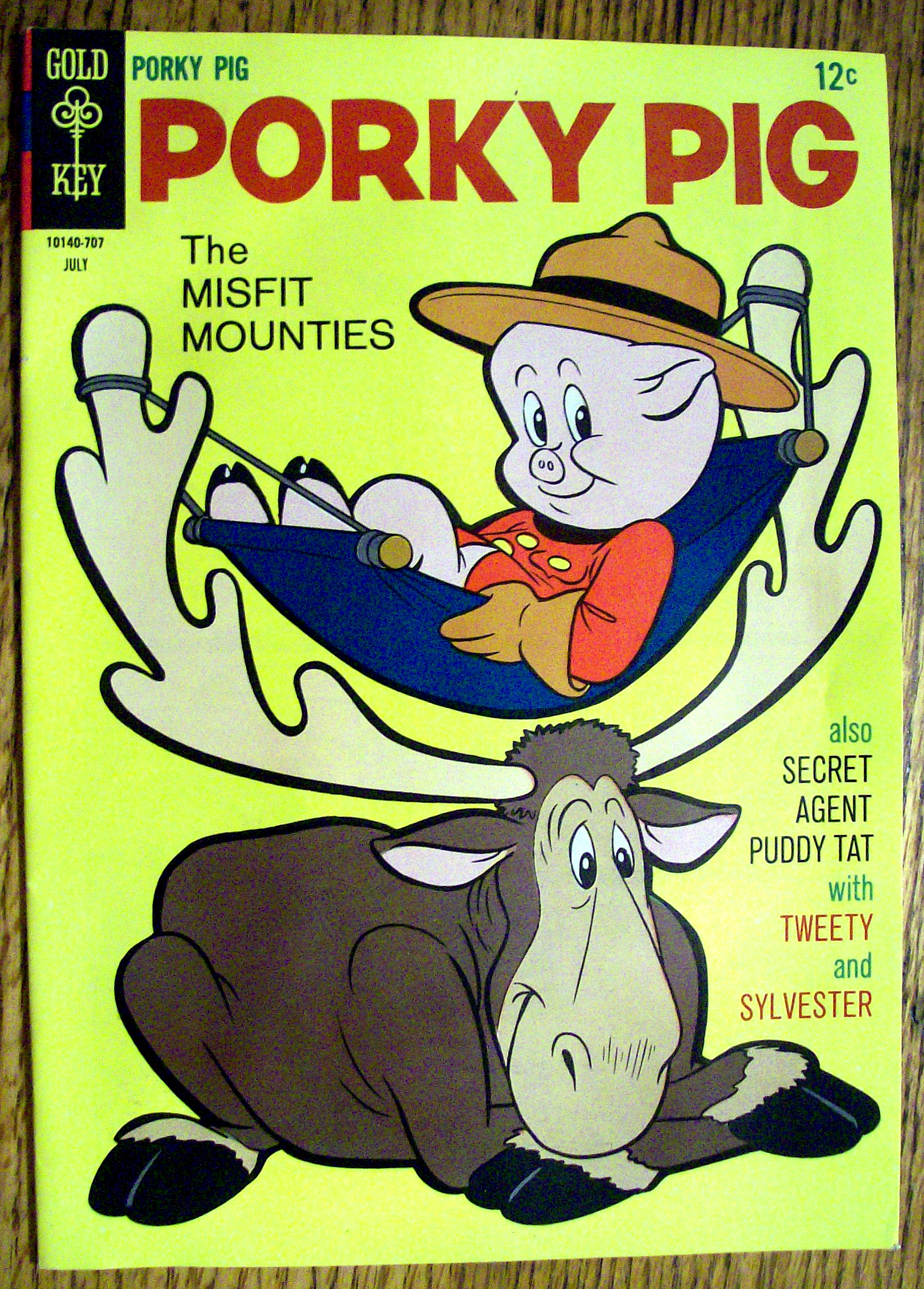 Porky Pig Comic #13 - July 1967 Gold Key Comics