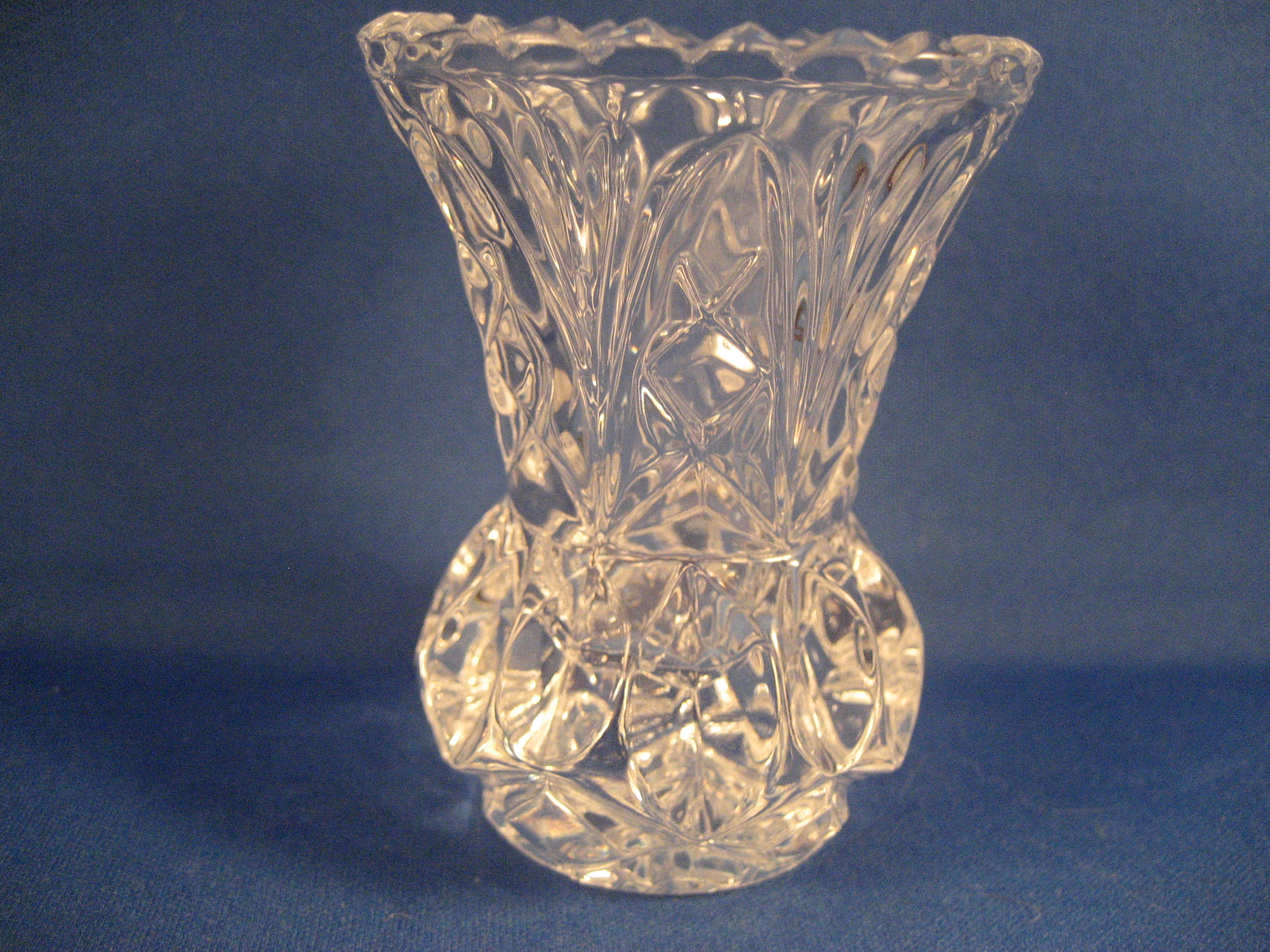 Cut Glass Toothpick Holder