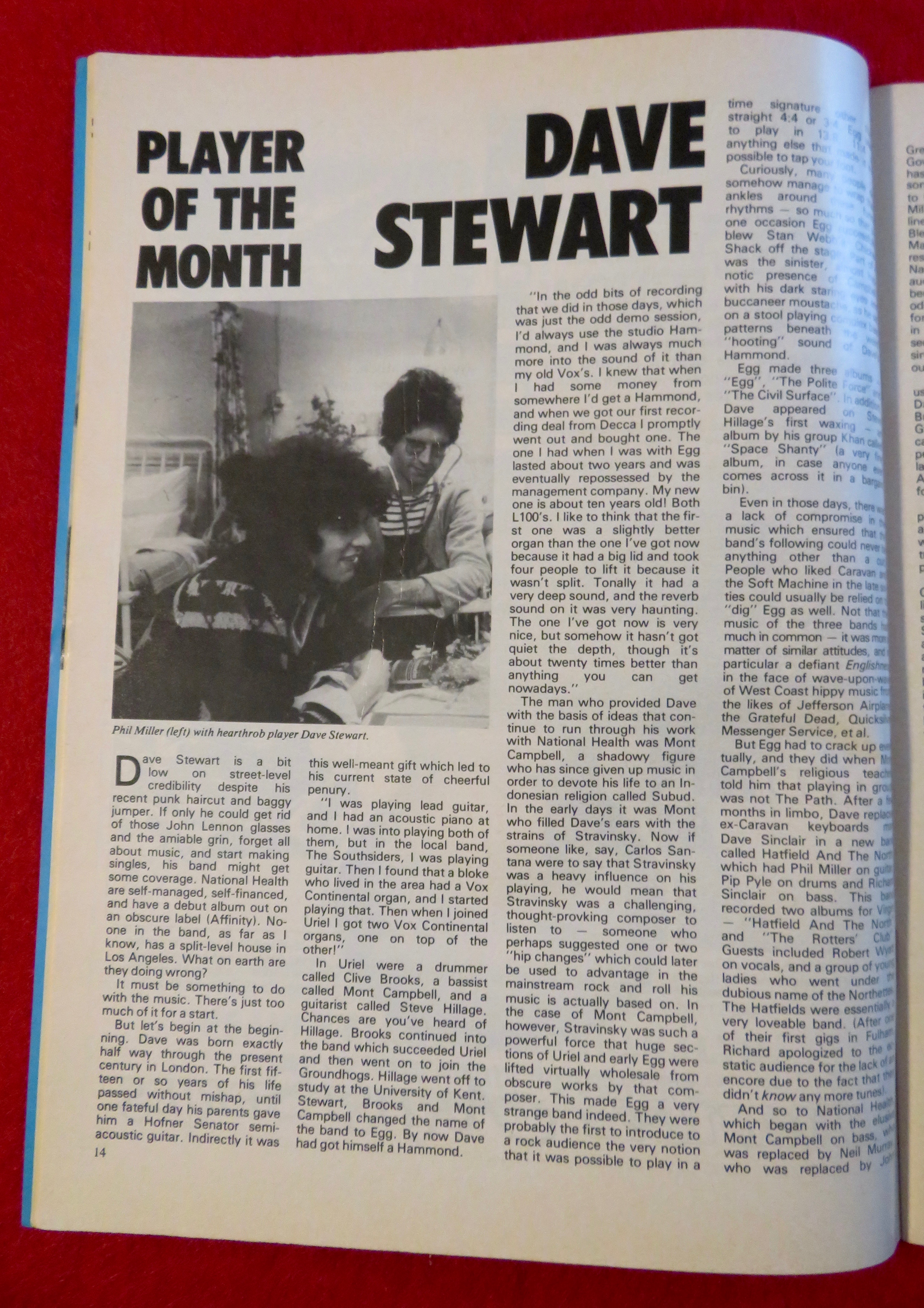 Beat Instrumental Magazine June 1978 Steve Hackett