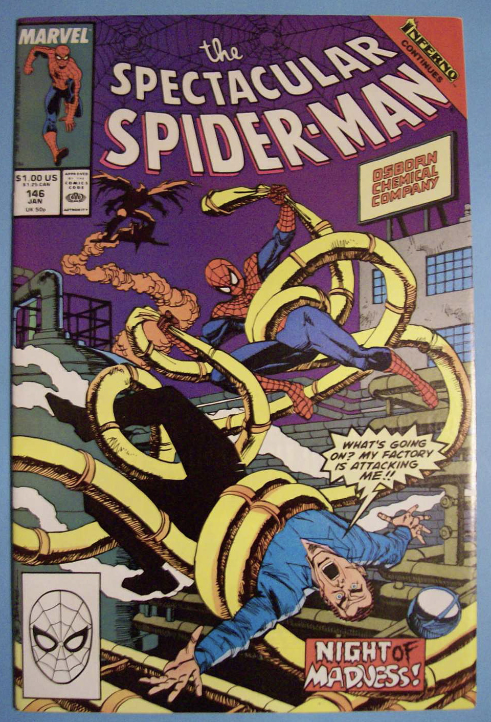 Spider-Man Comics - January 1989 - Demon Night