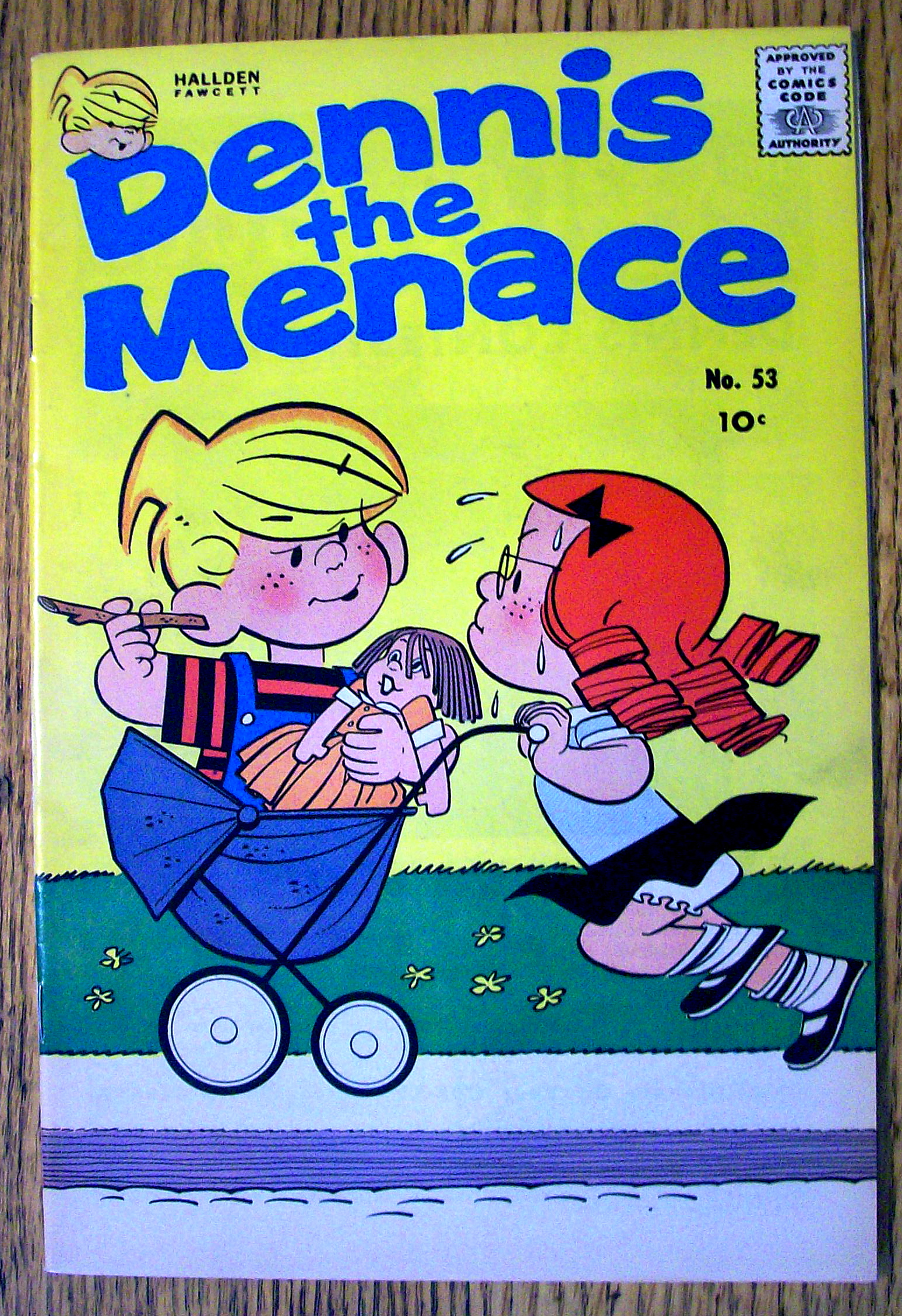 Dennis The Menace Comic #53-August 1961-A Night Out