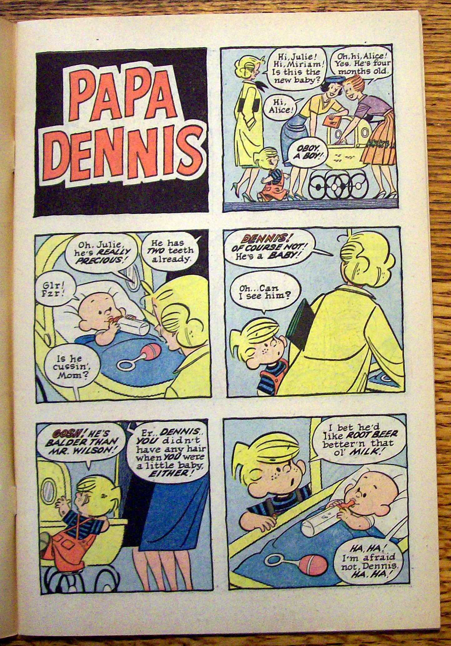 Dennis The Menace Comic #53-August 1961-A Night Out
