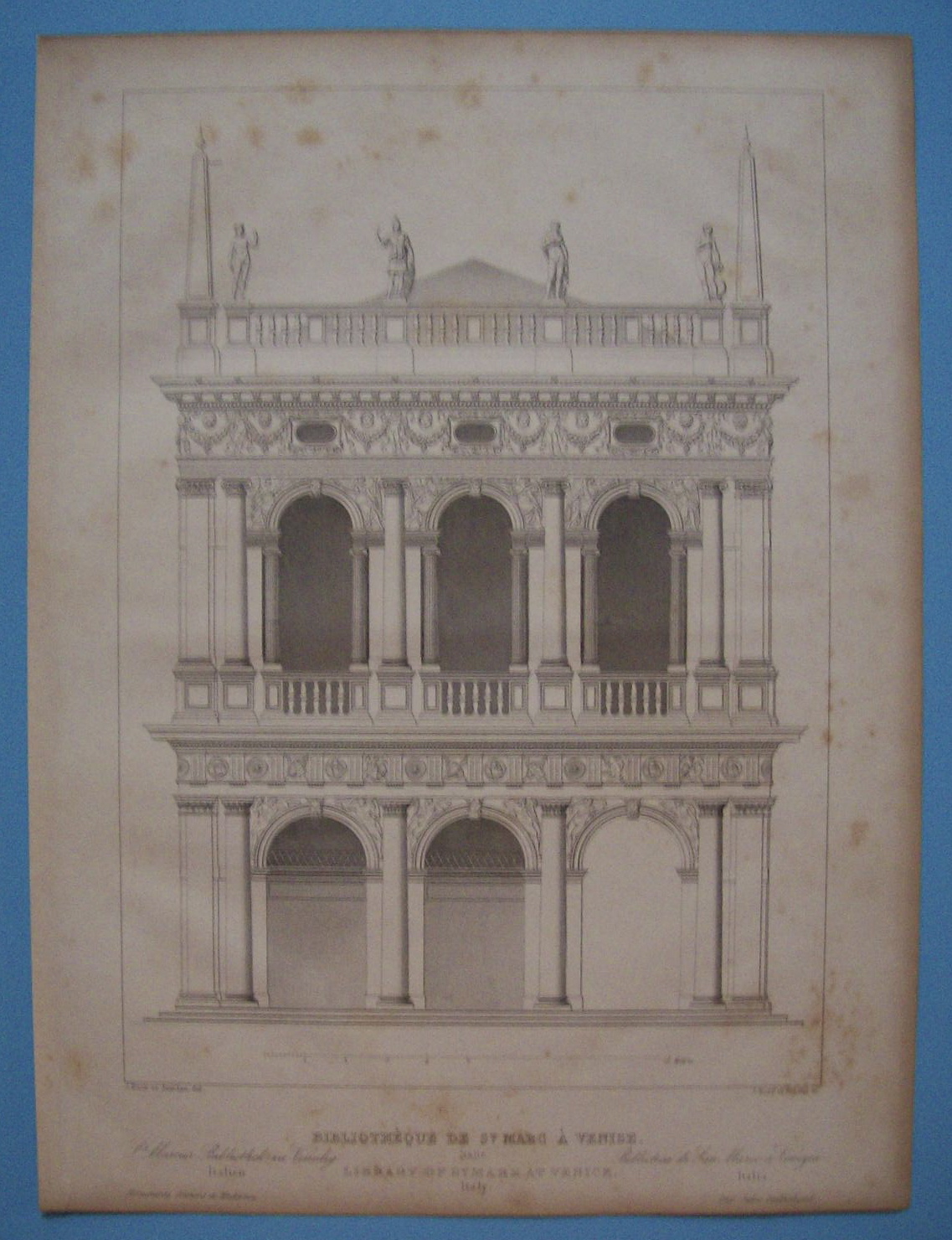 Bibliotheque De St Marc A Venise