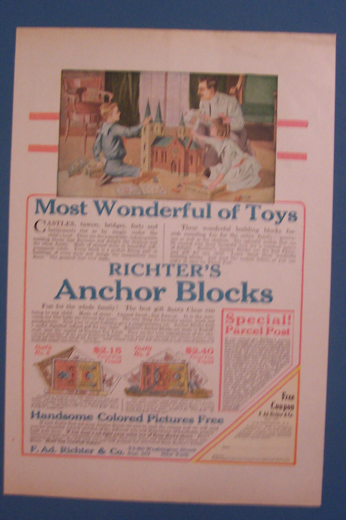 1913  Richter's Anchor Blocks
