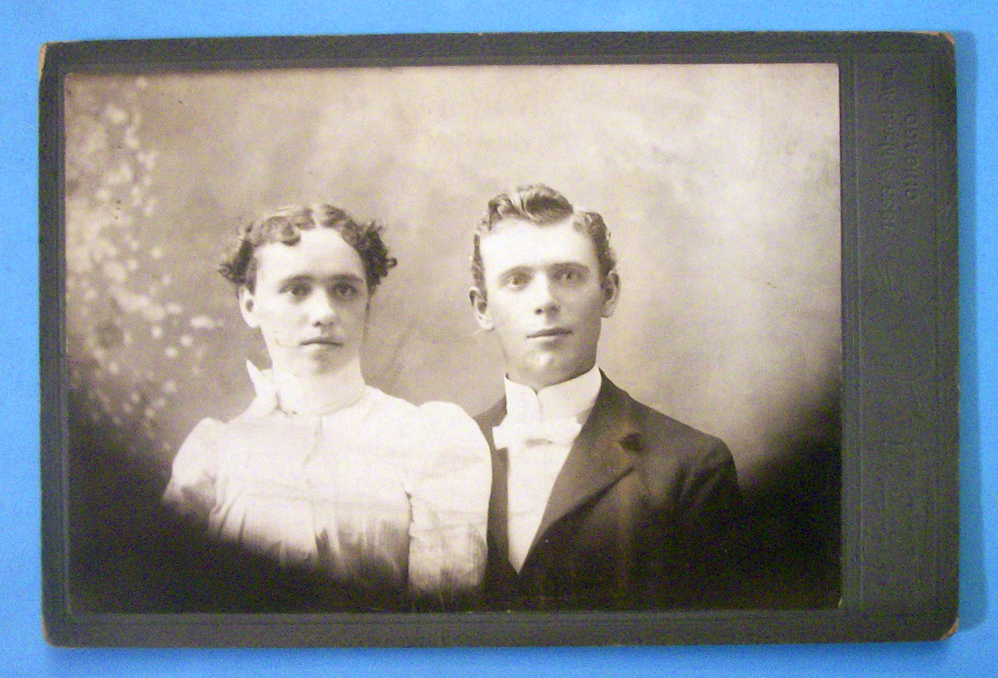 The Happy Couple - Cabinet Photo of a Man & Wife