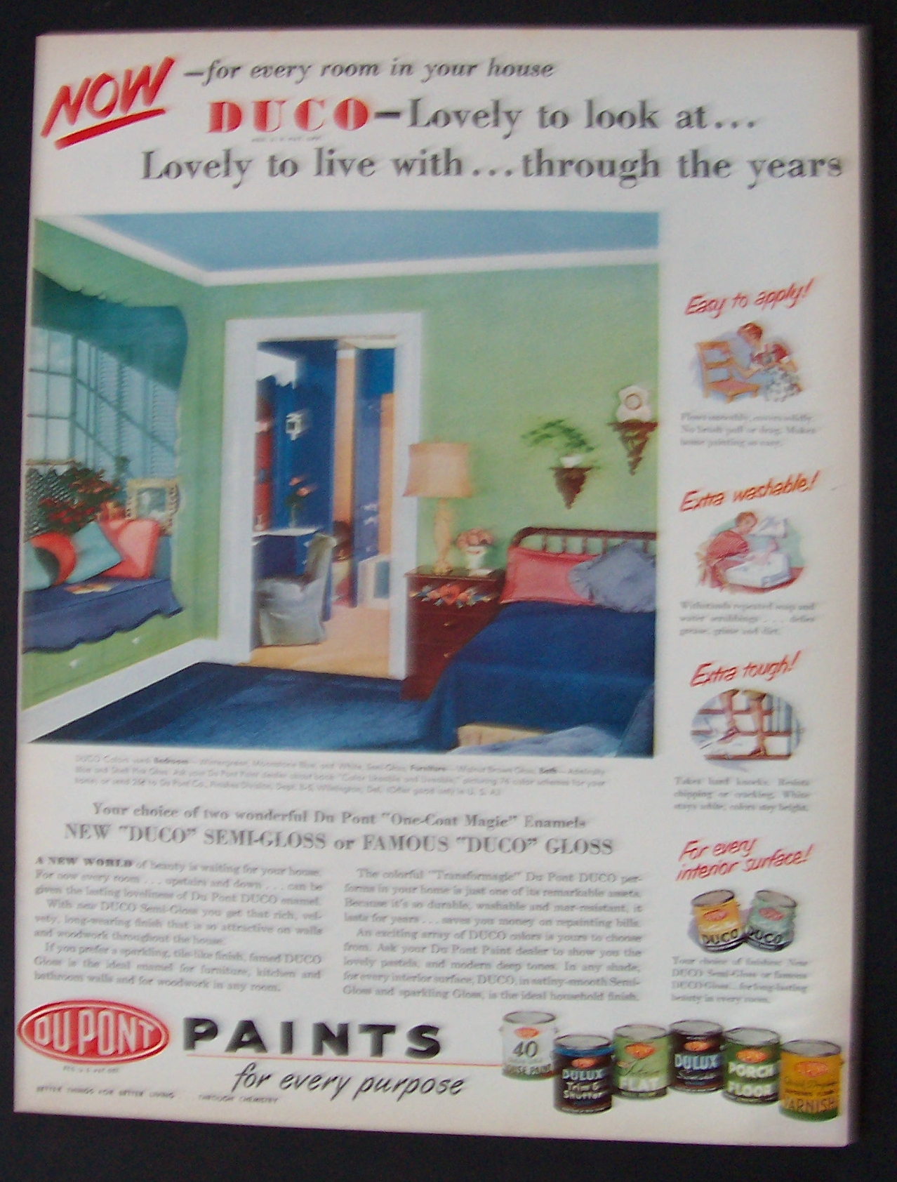 1951  Du  Pont  Paints