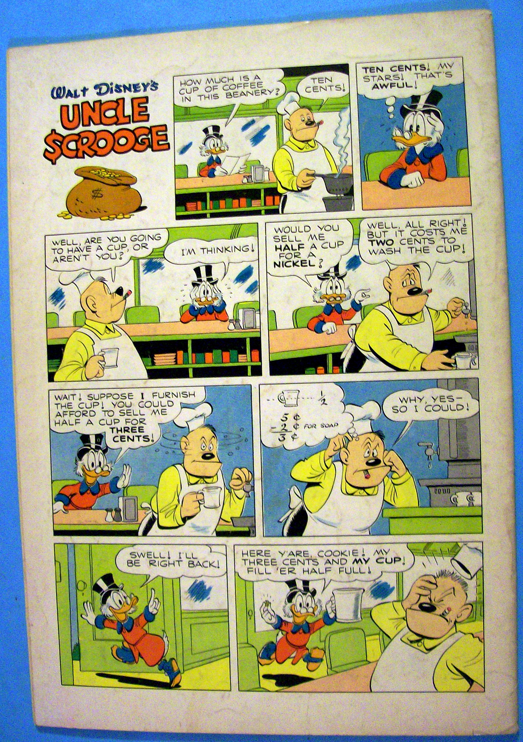 Walt Disney's Uncle Scrooge Comic #7-Sept-Nov 1954