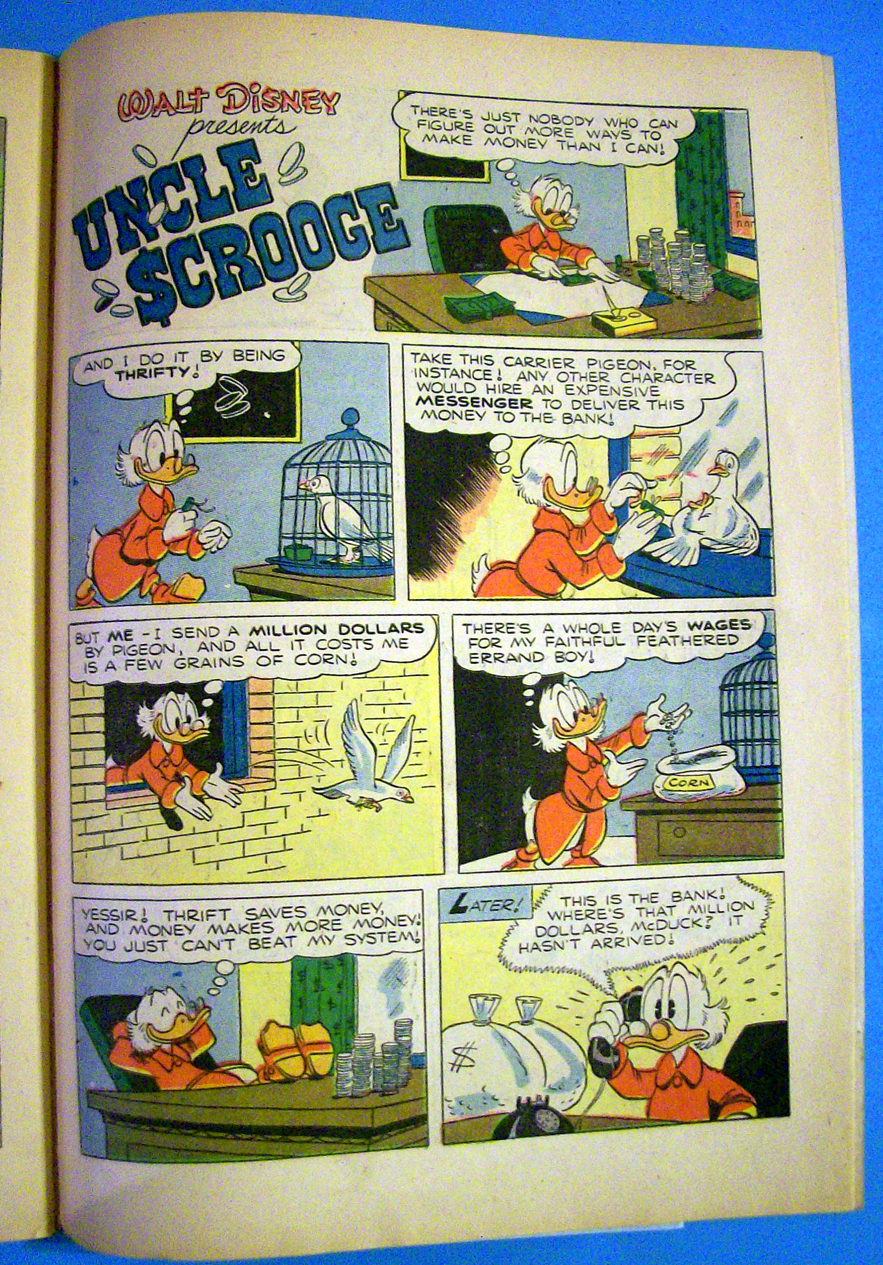 Walt Disney's Uncle Scrooge Comic #7-Sept-Nov 1954