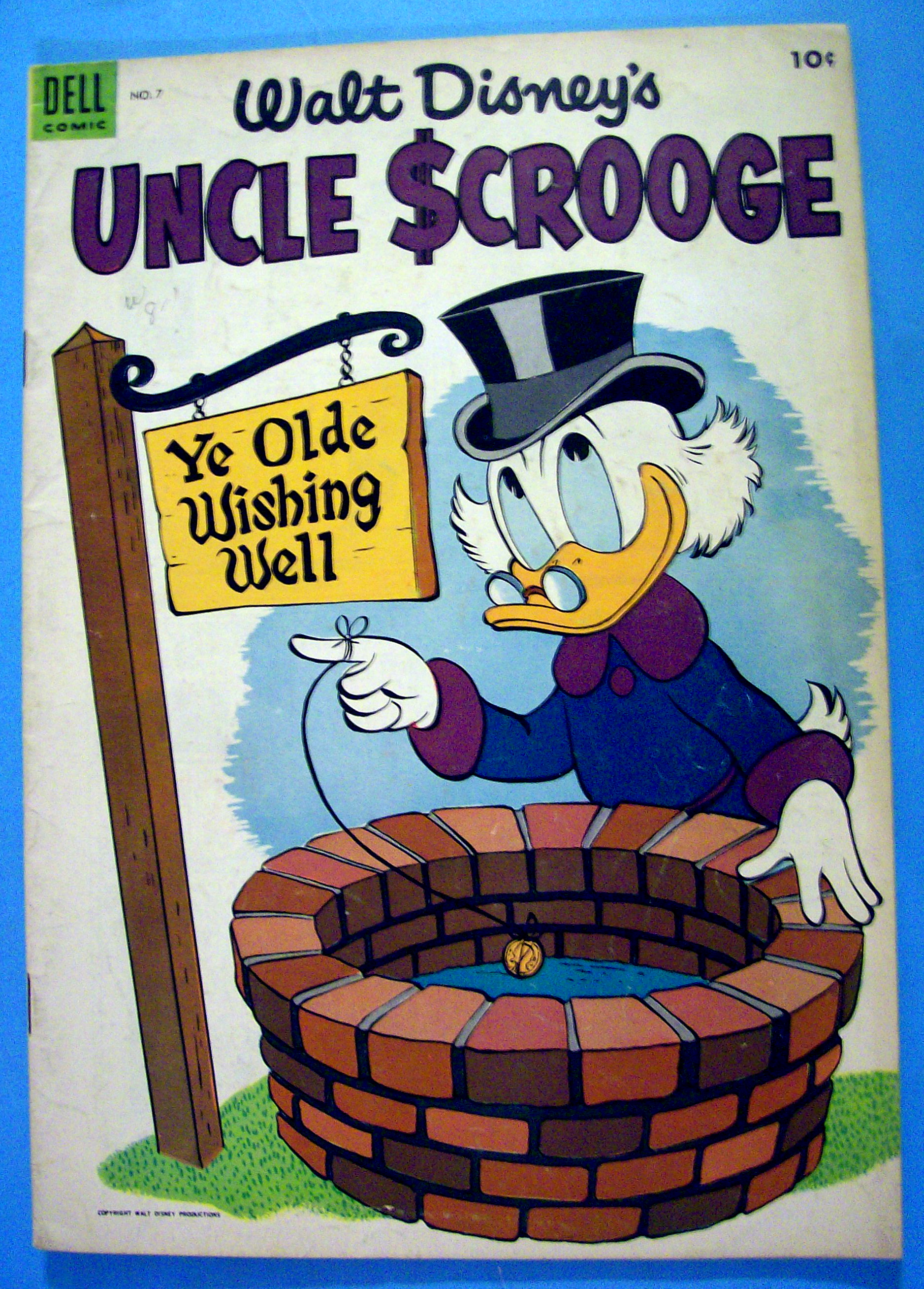 Walt Disney's Uncle Scrooge Comic #7-Sept-Nov 1954