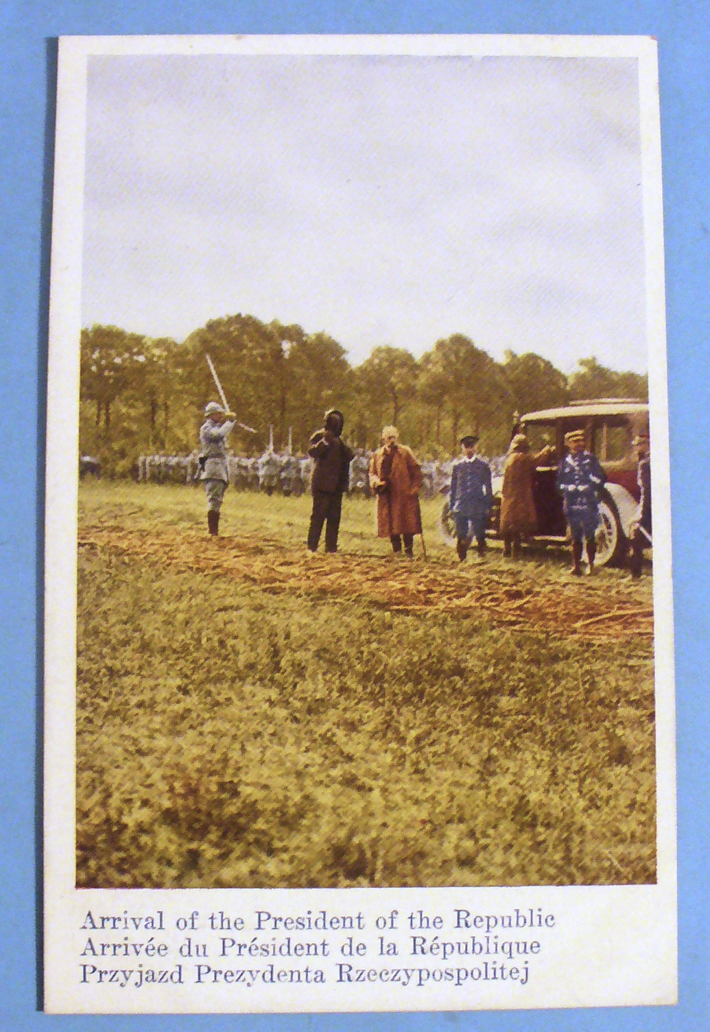 Arrival Of The President Of The Republic Postcard