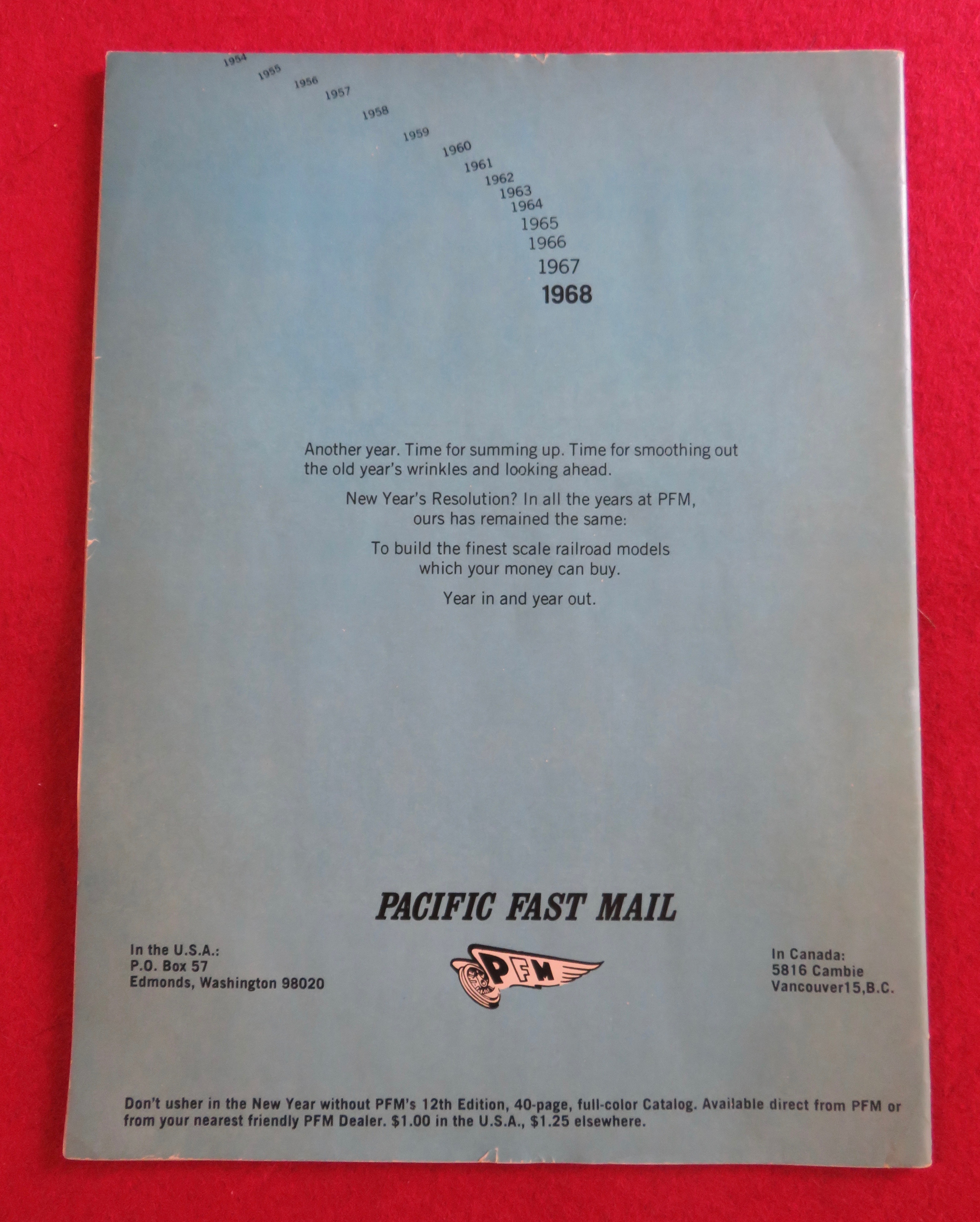 Railroad Model Craftsman Magazine January 1968