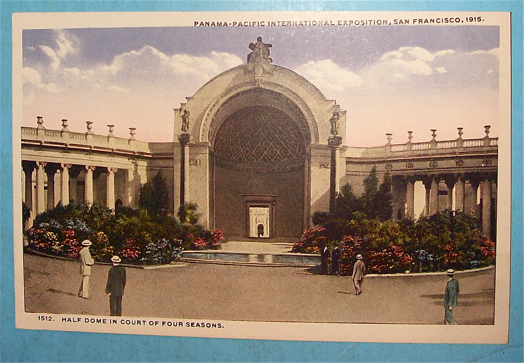 Half Dome In Court Of Four Seasons Postcard