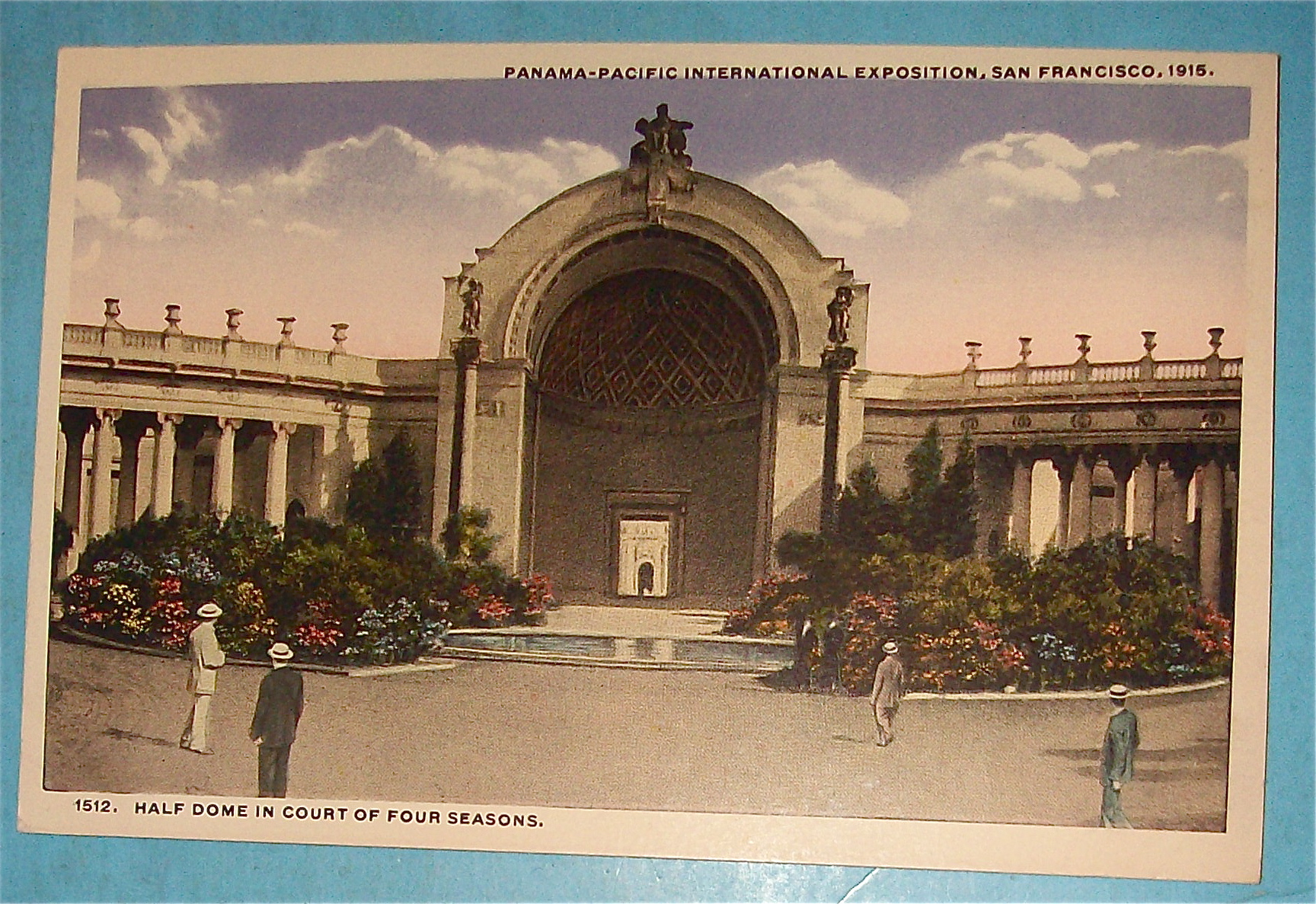 Half Dome In Court Of Four Seasons Postcard