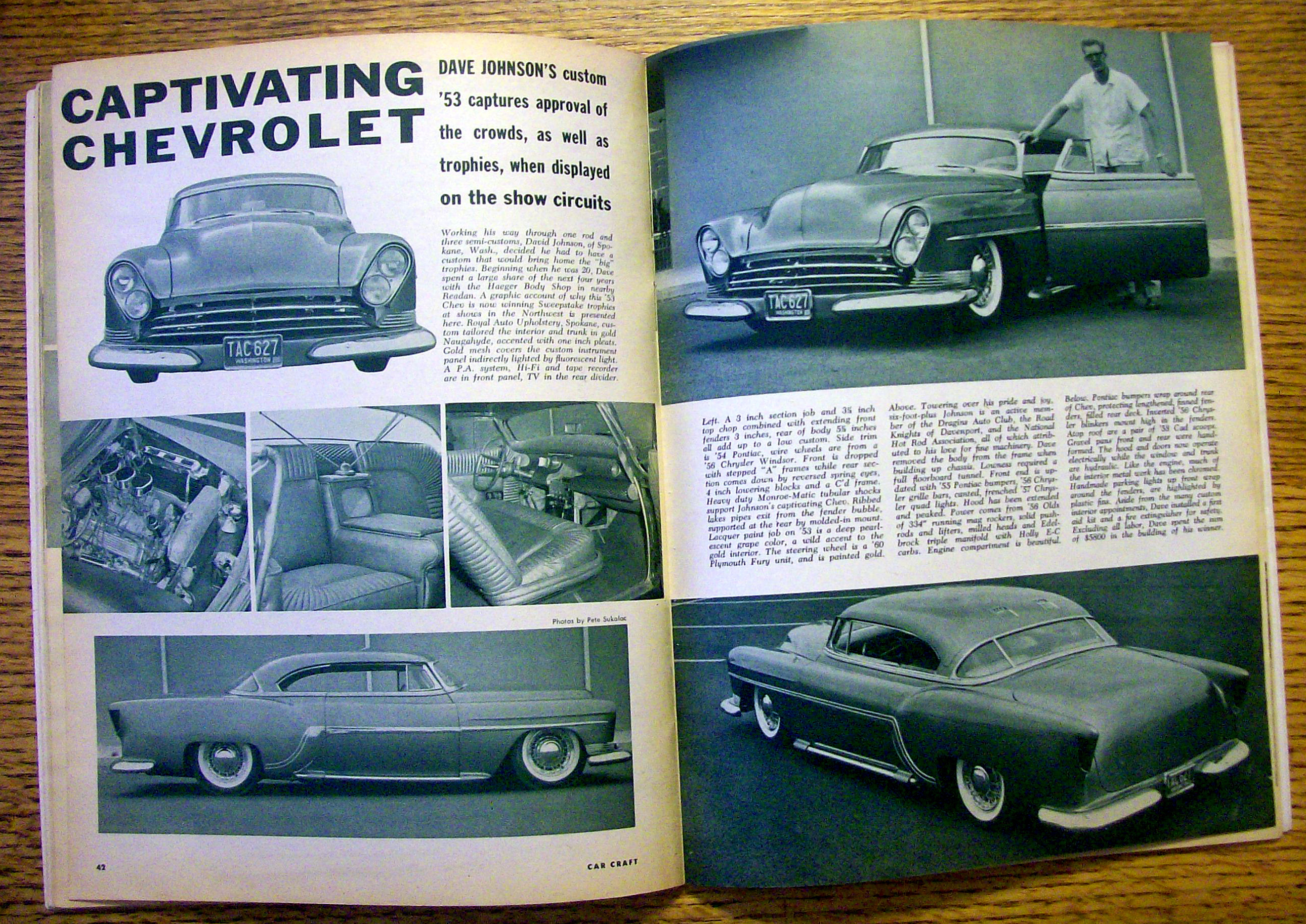 Car Craft Magazine January 1962 Trendero & Fabula