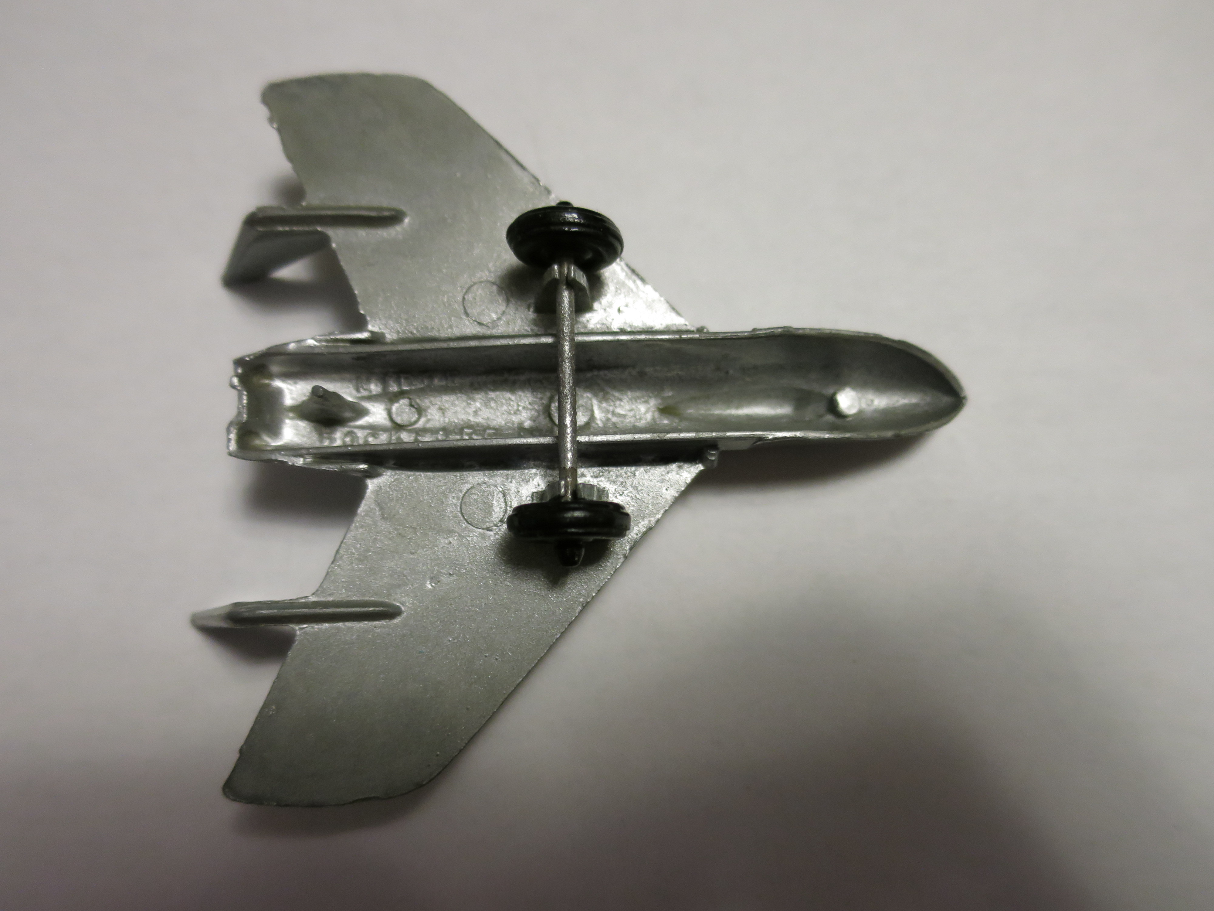 Midgetoy Die Cast Navy Airplane