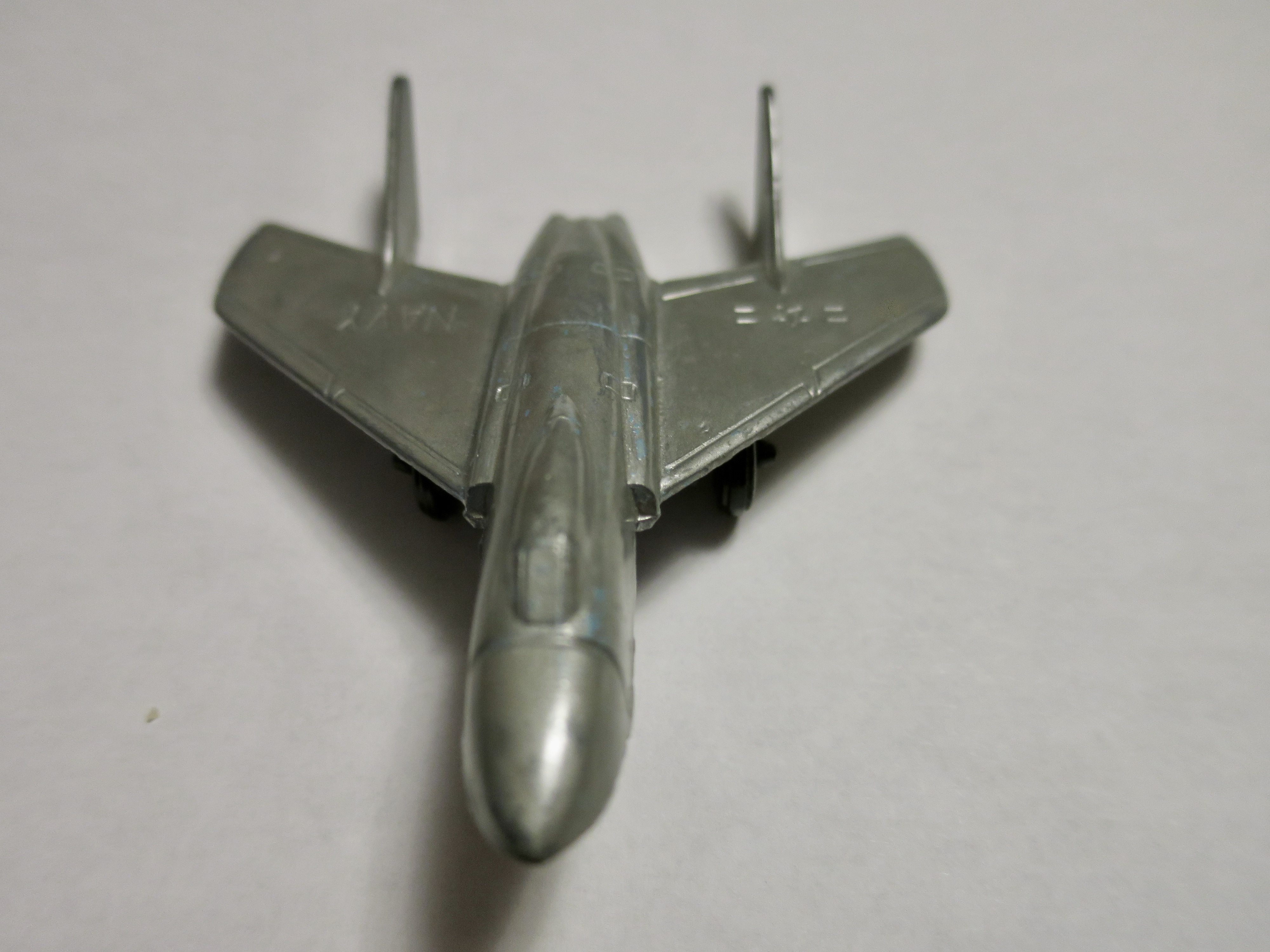 Midgetoy Die Cast Navy Airplane