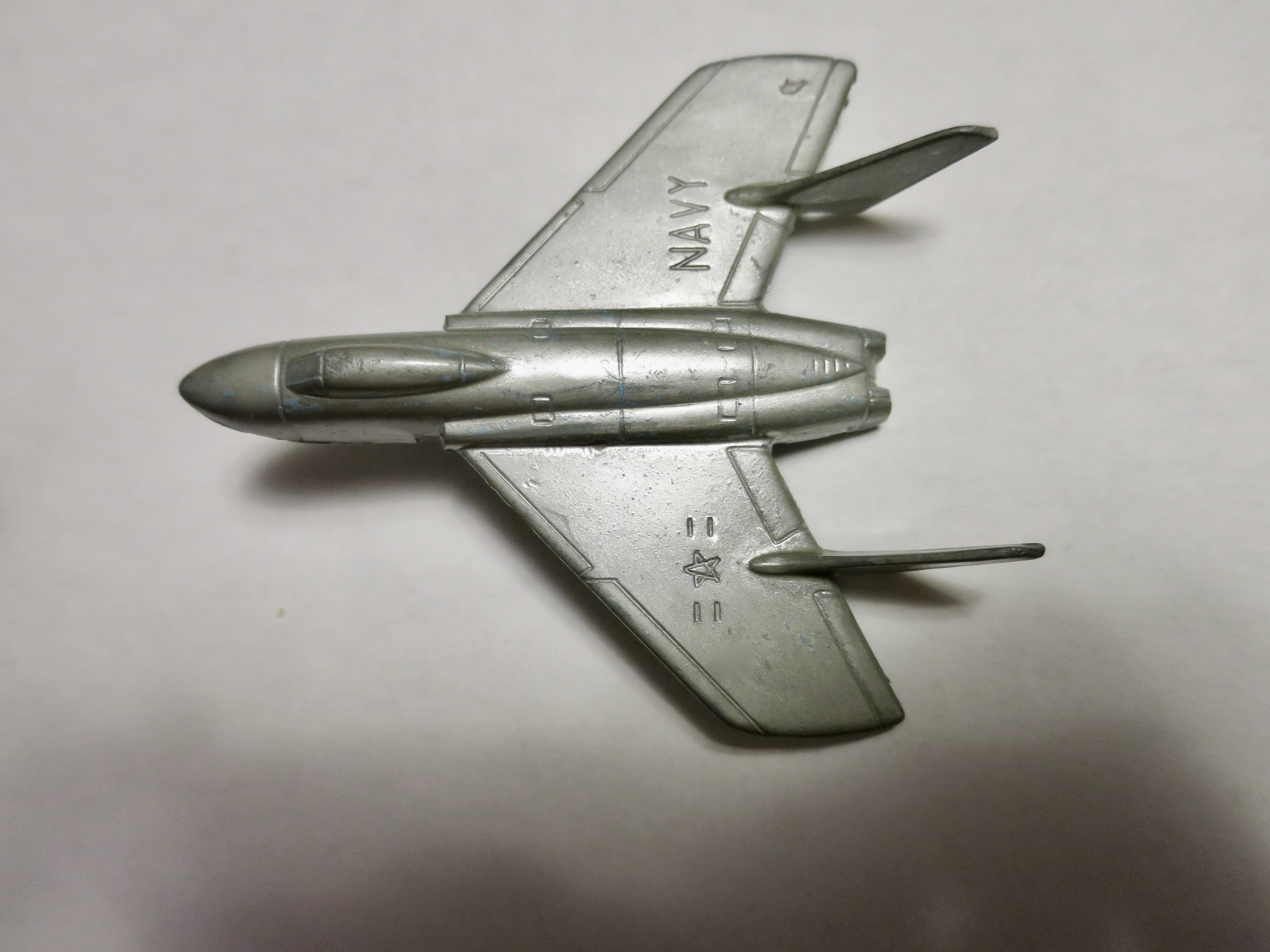 Midgetoy Die Cast Navy Airplane
