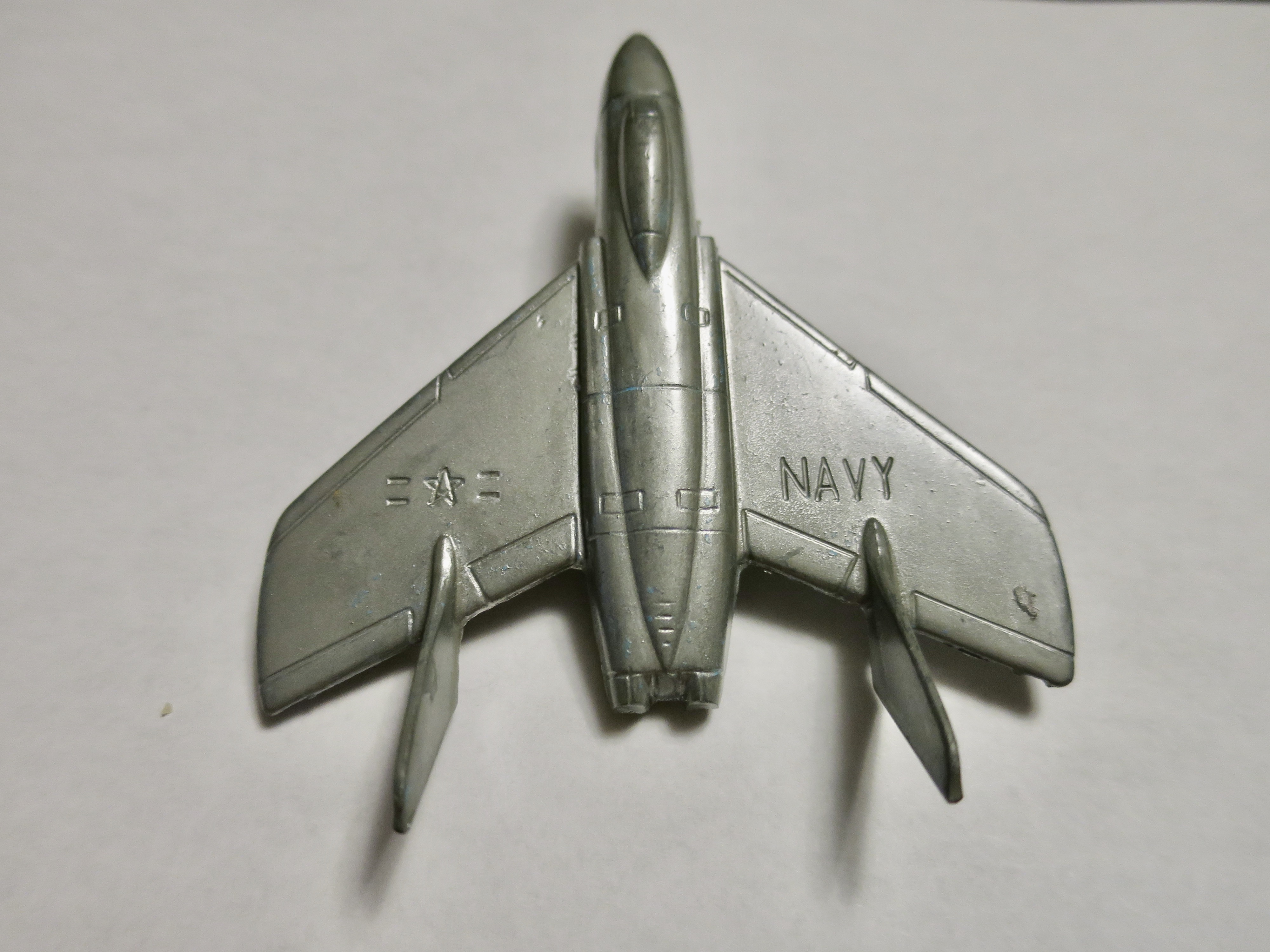 Midgetoy Die Cast Navy Airplane