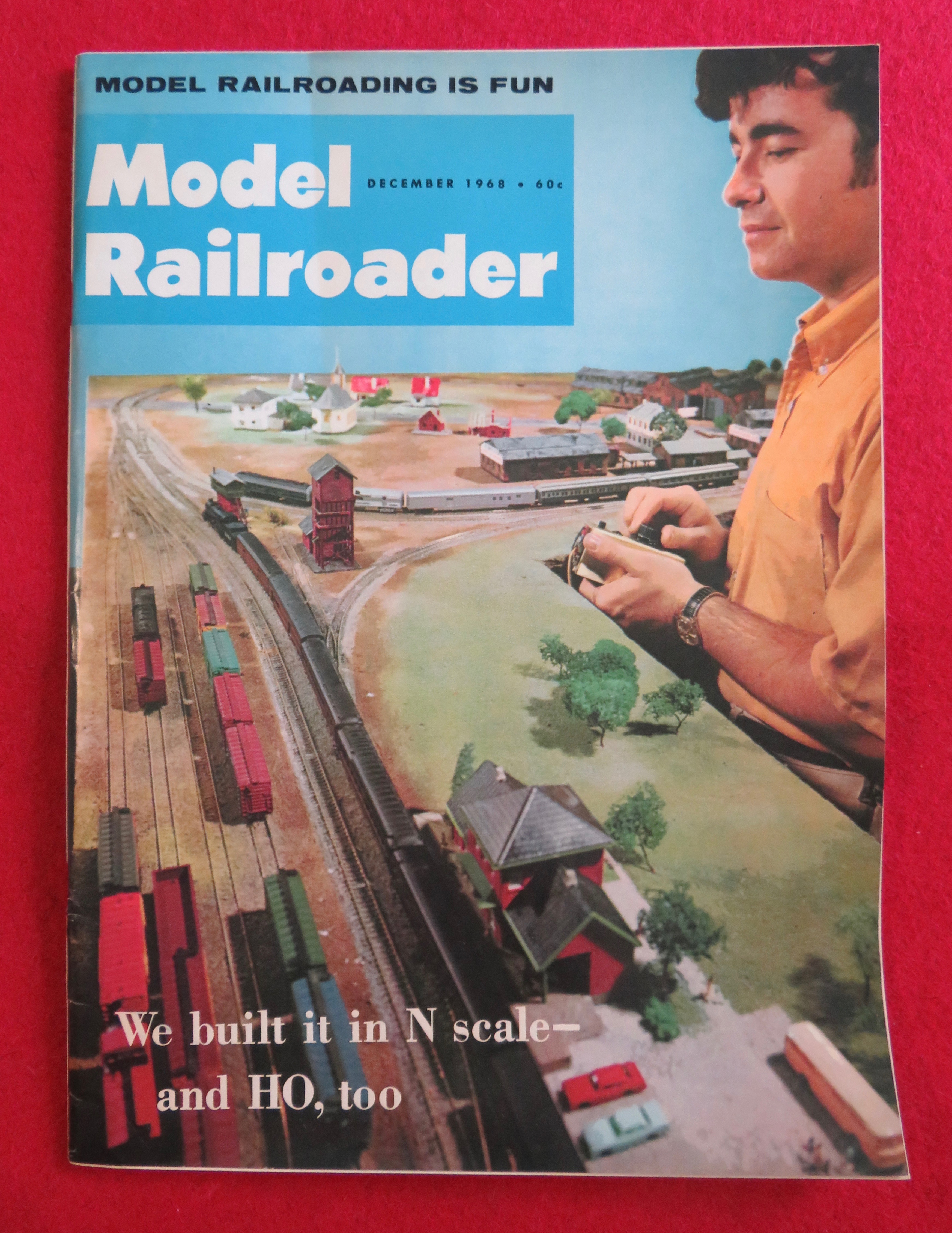 Model Railroader Magazine December 1968 N Scale