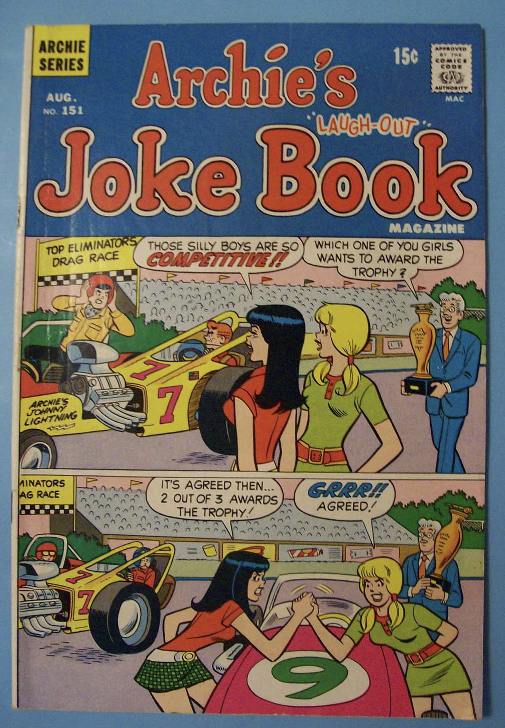 Archie's Joke Book Comics - August 1970 - Party Smarty