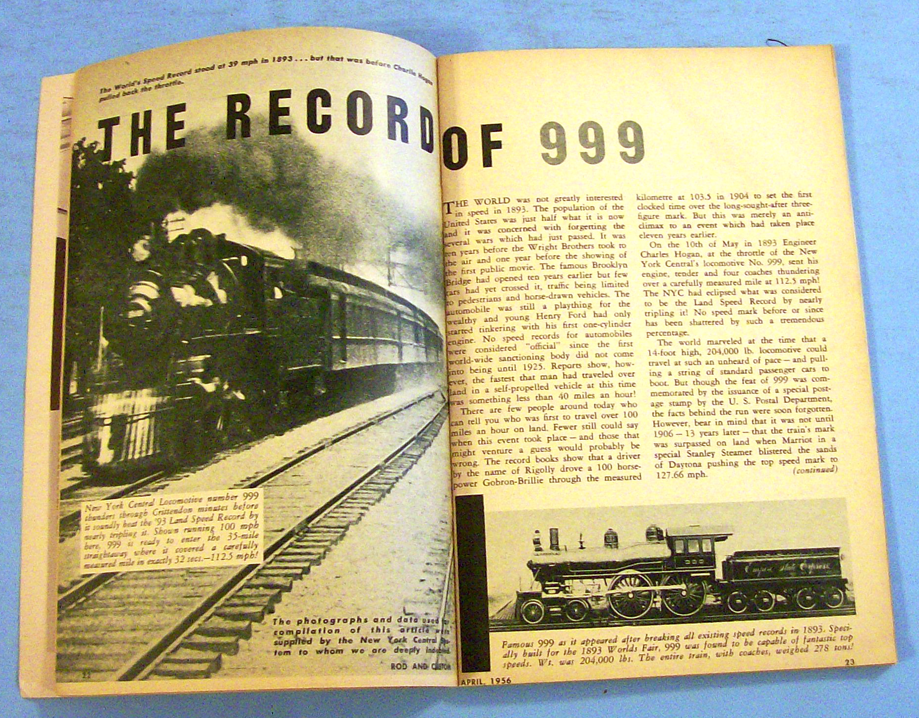 Rod & Custom April 1956 Fins Of Plastic