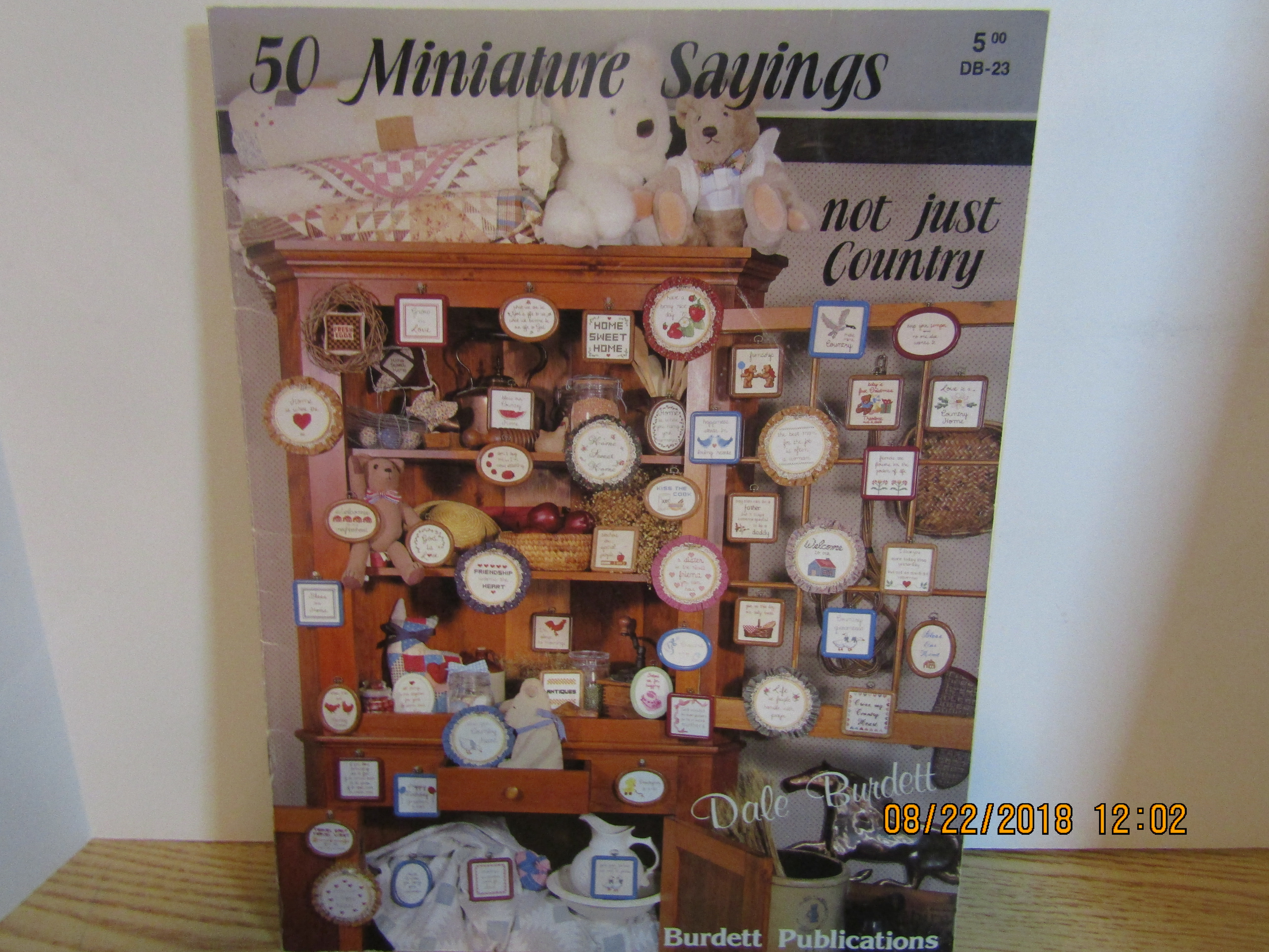 Burdett 50 Miniature Sayings Not Just Country #23