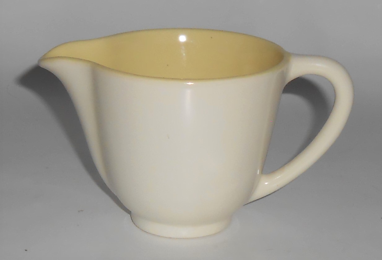Franciscan Pottery Catalina Rancho Duotone Ivory/Yellow