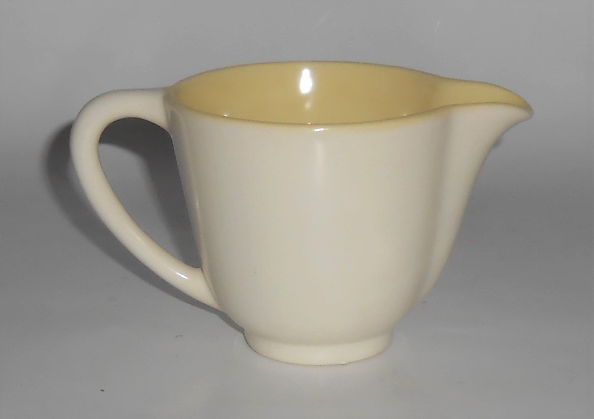 Franciscan Pottery Catalina Rancho Duotone Ivory/Yellow