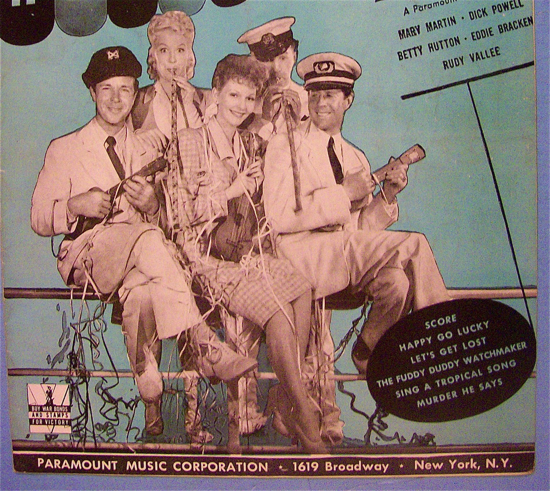 The Fuddy Duddy Watchmaker 1943 Loesser & McHugh