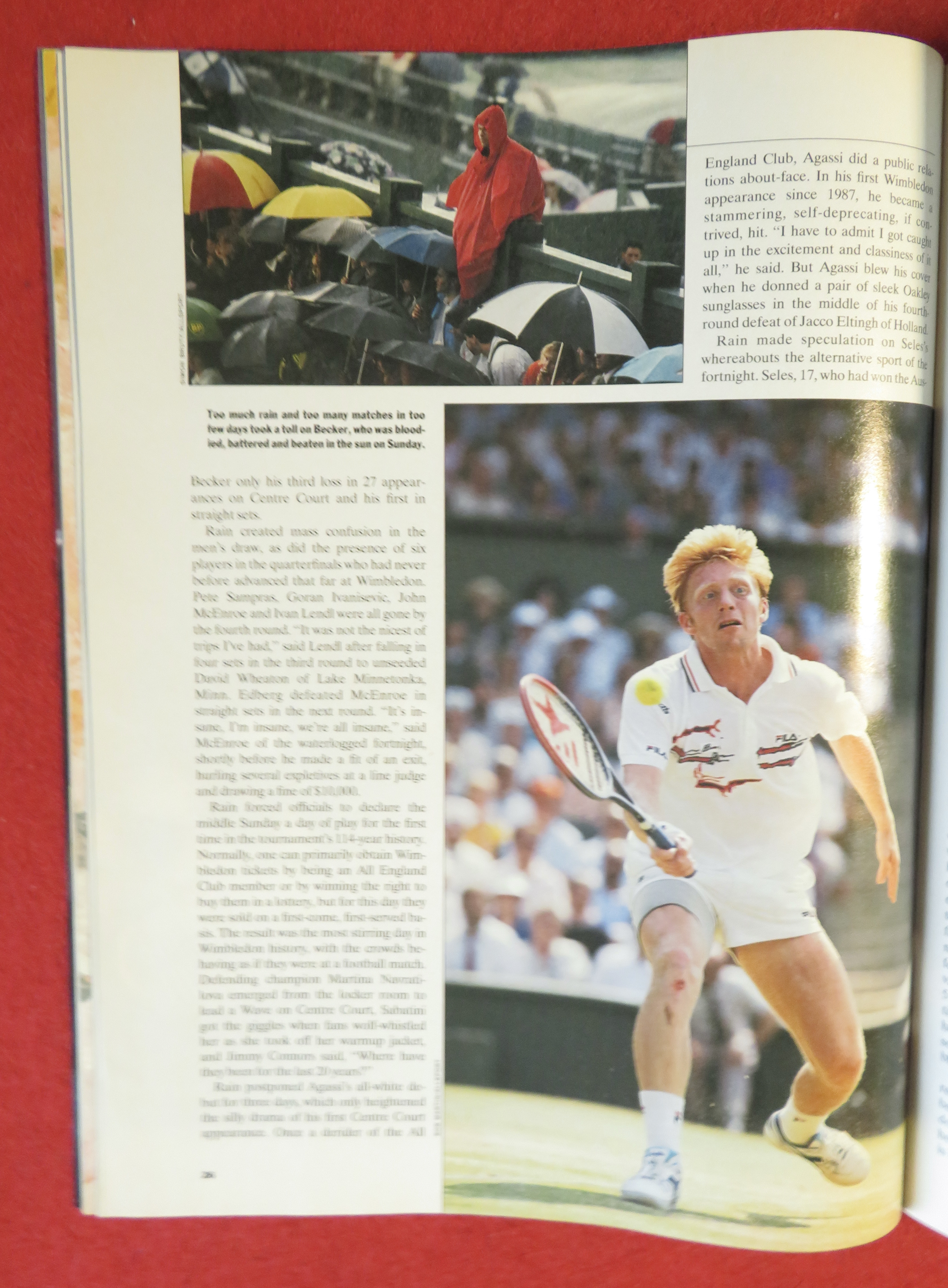 Sports Illustrated Magazine July 15, 1991 Steffi Graf