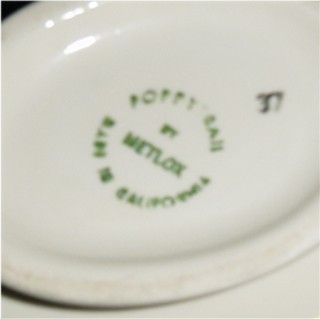 Metlox California Ivy Gravy Boat