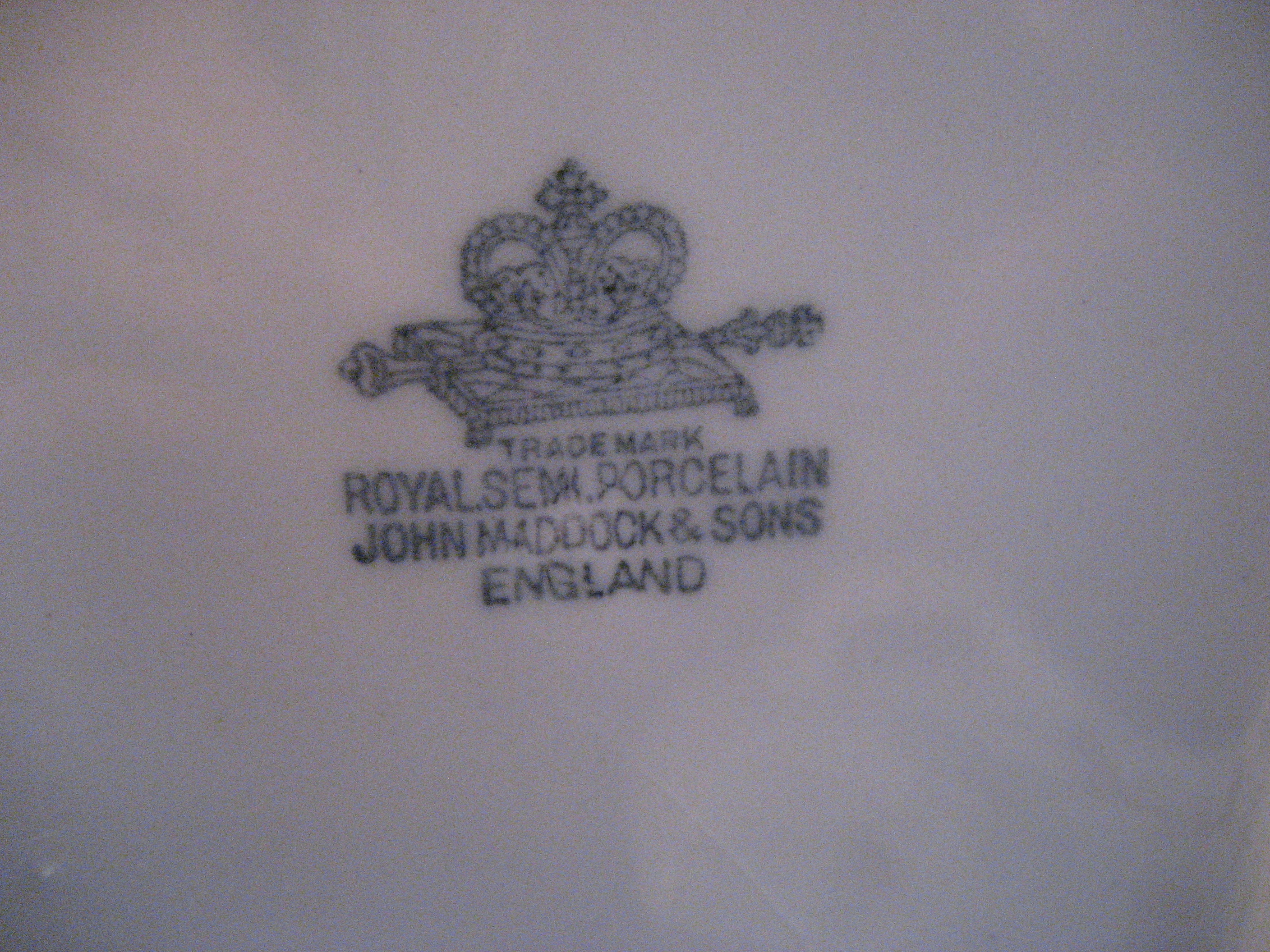 Royal Semi John Maddock and Sons Buscuit Jar