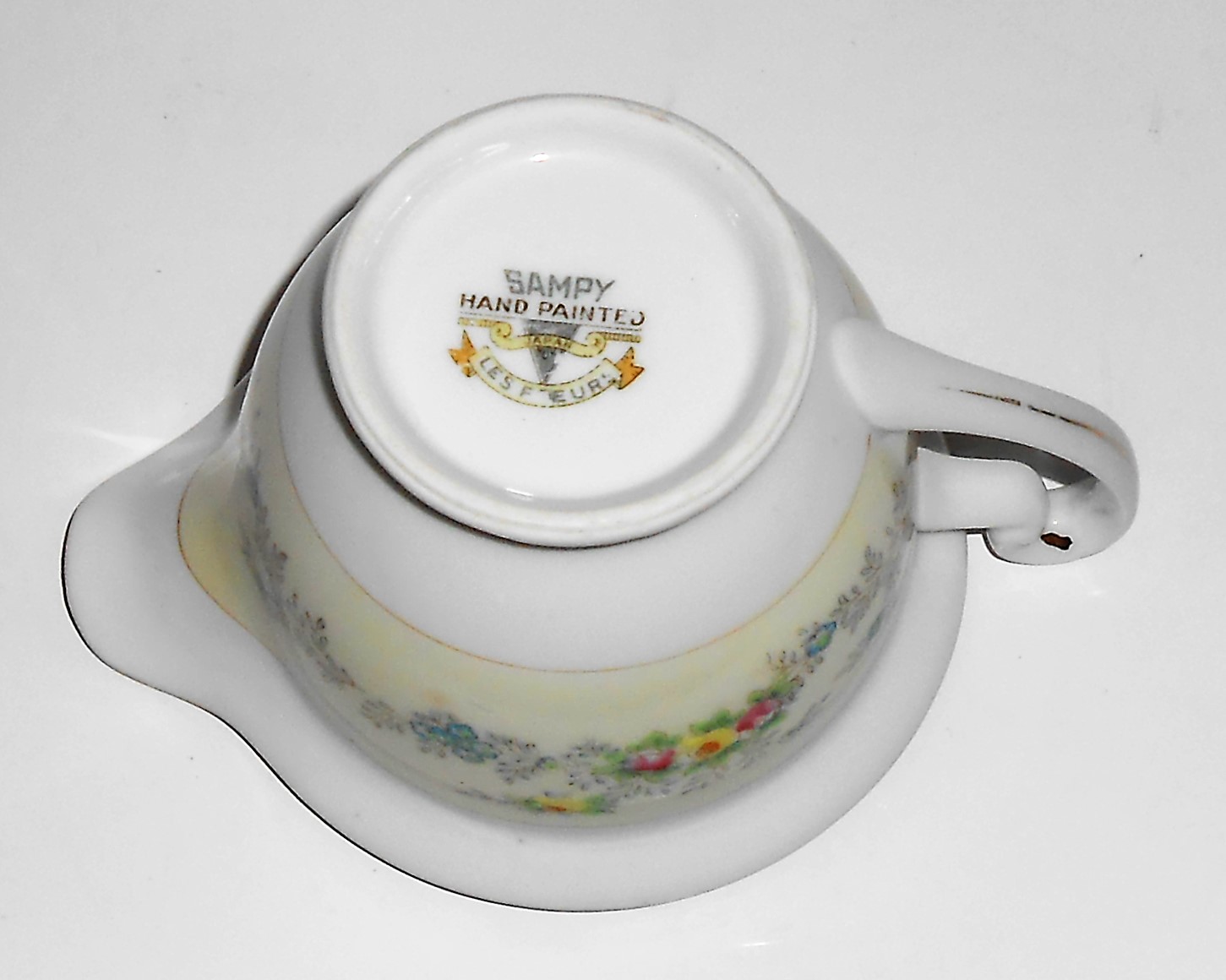 Sampy Fine China Les Fleurs Creamer
