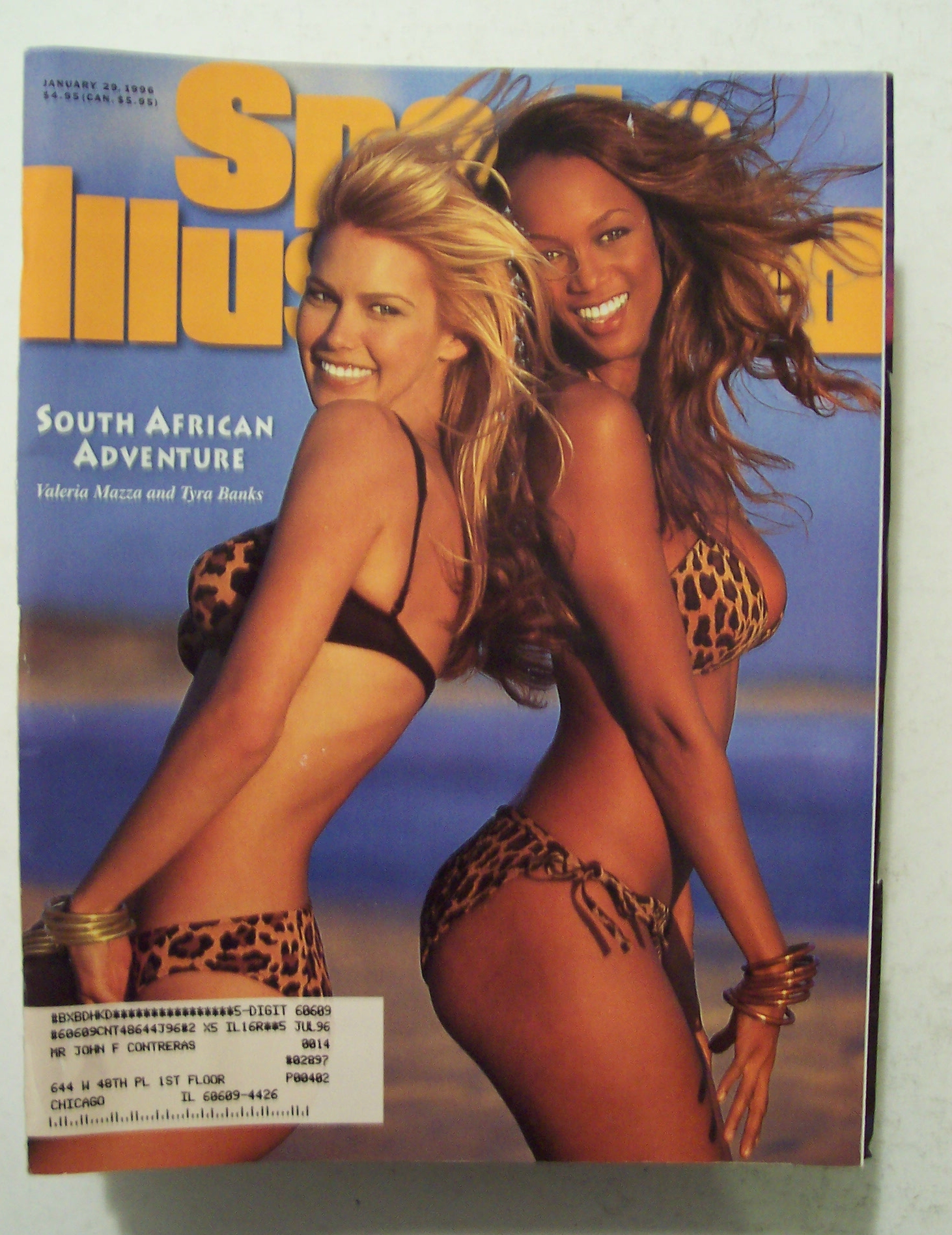 Sports Illustrated-January 29, 1996-V. Mazza/T. Banks