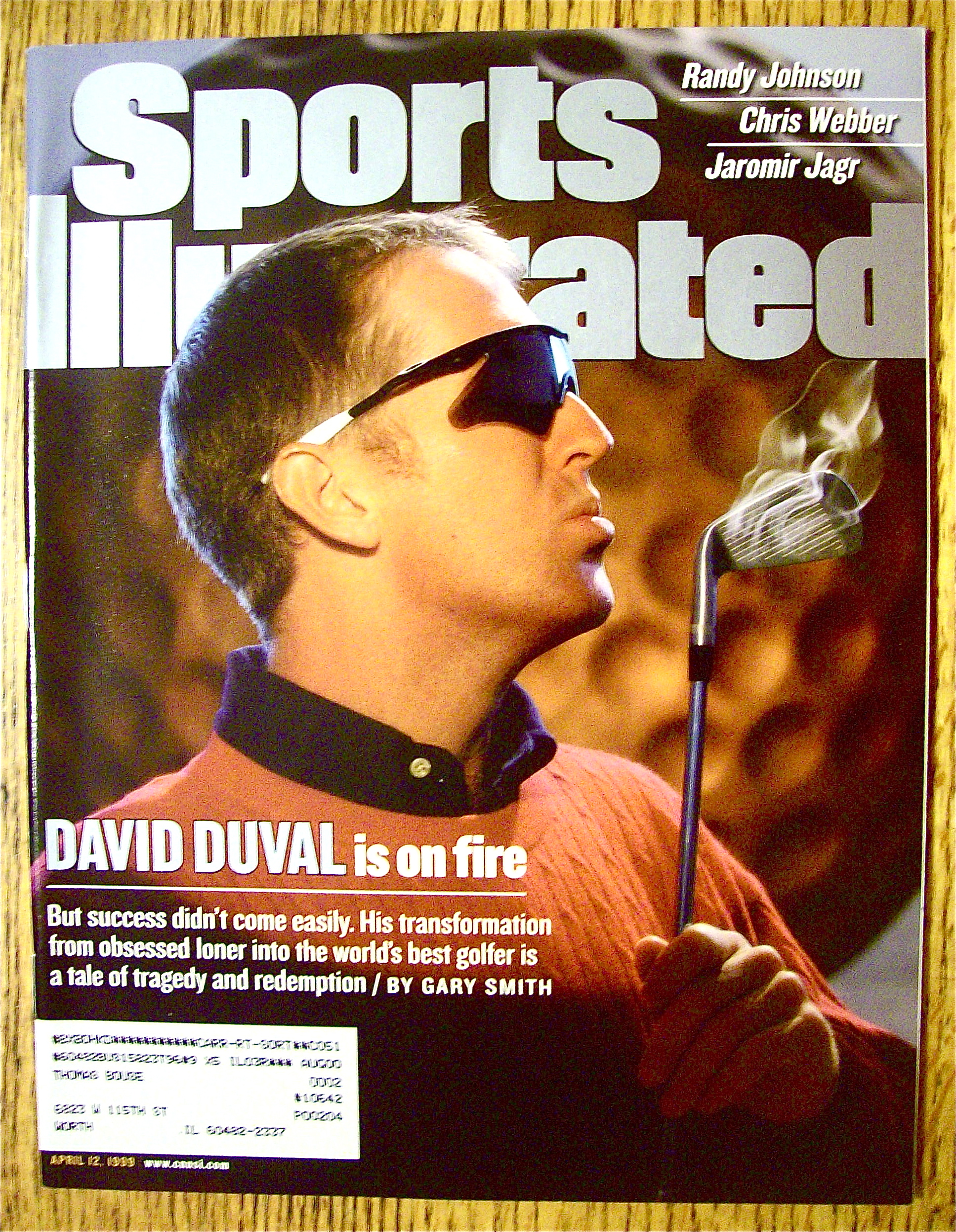 Sports Illustrated Magazine-April 12, 1999-David Duval