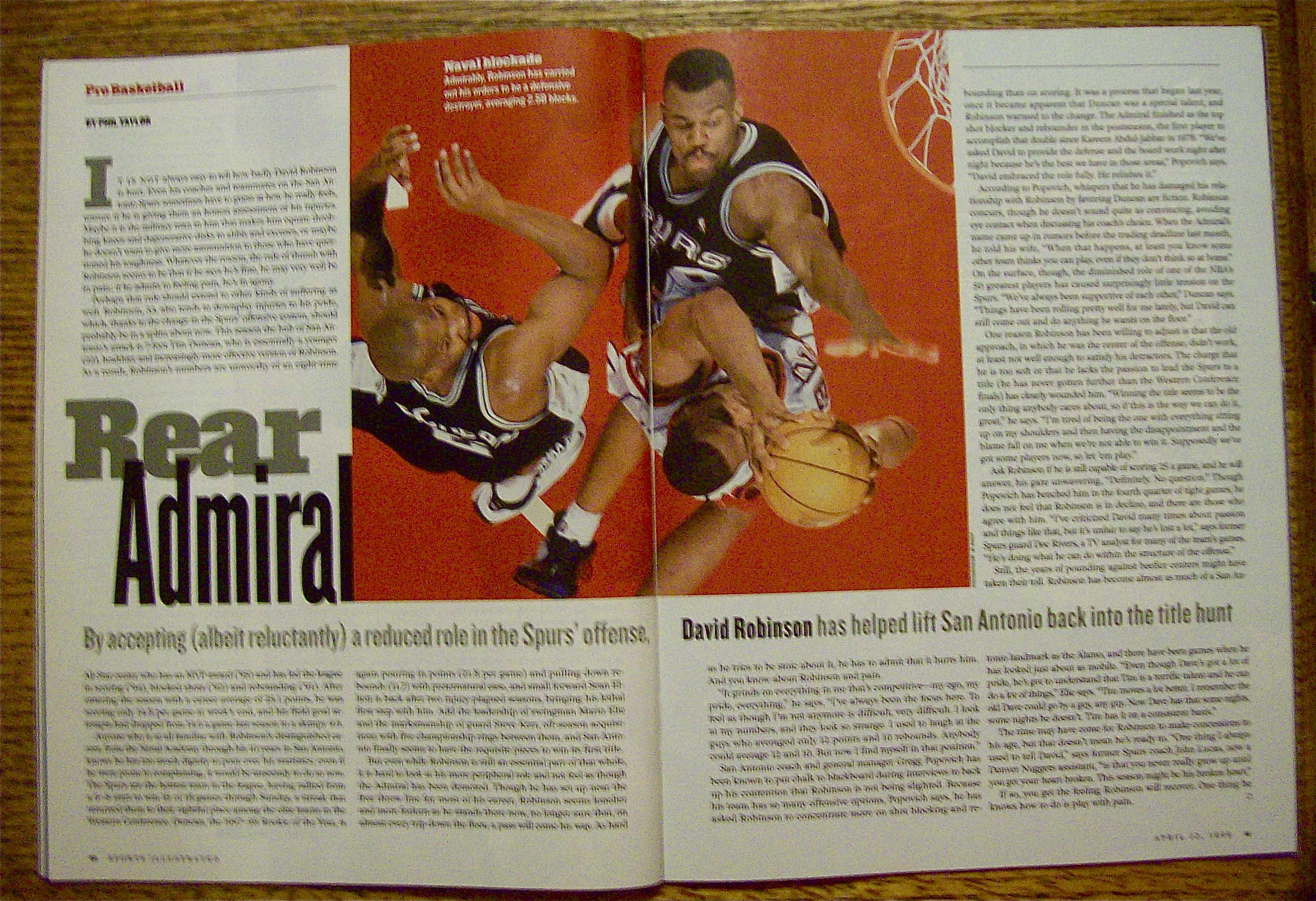 Sports Illustrated Magazine-April 12, 1999-David Duval