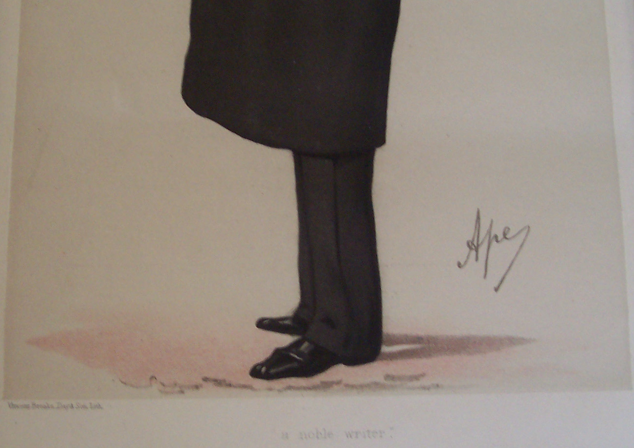 Phillip Henry Stanhope, Earl Stanhope Vanity Fair Print