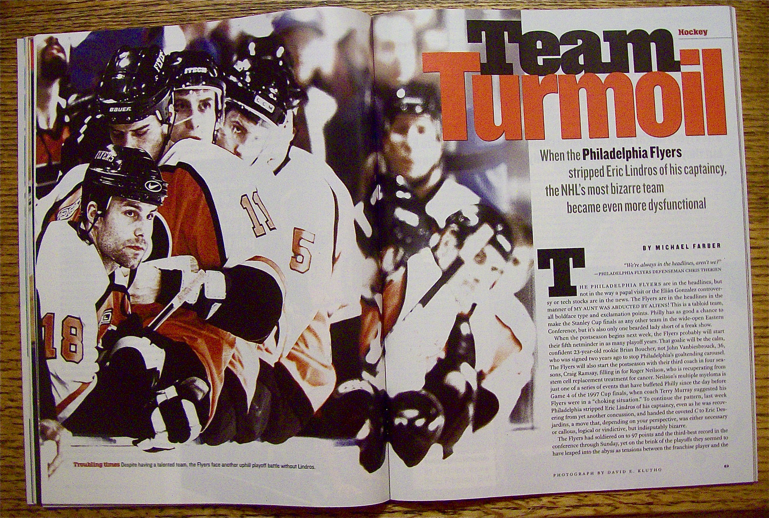 Sports Illustrated Magazine-April 10, 2000-M. Cleaves