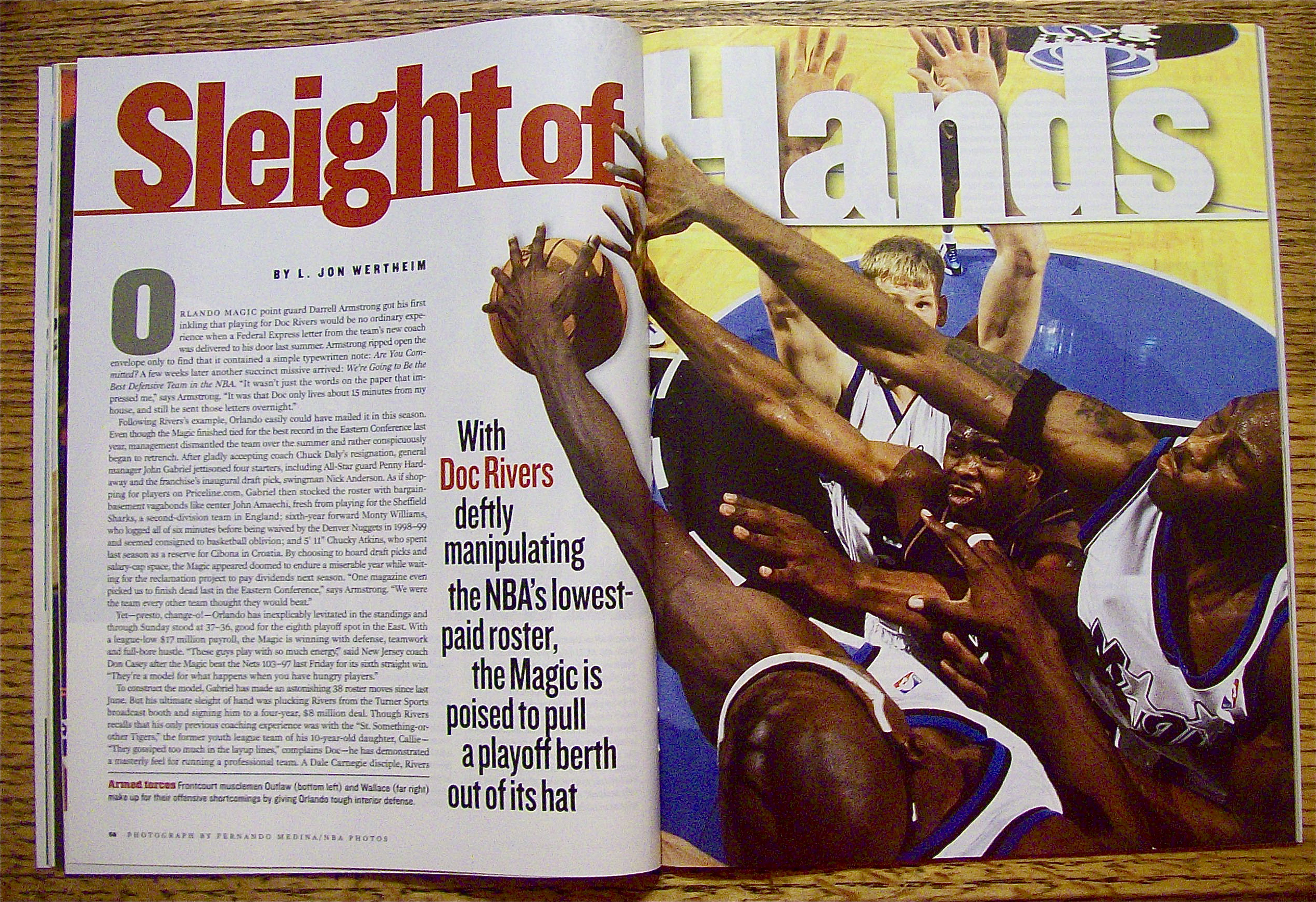 Sports Illustrated Magazine-April 10, 2000-M. Cleaves