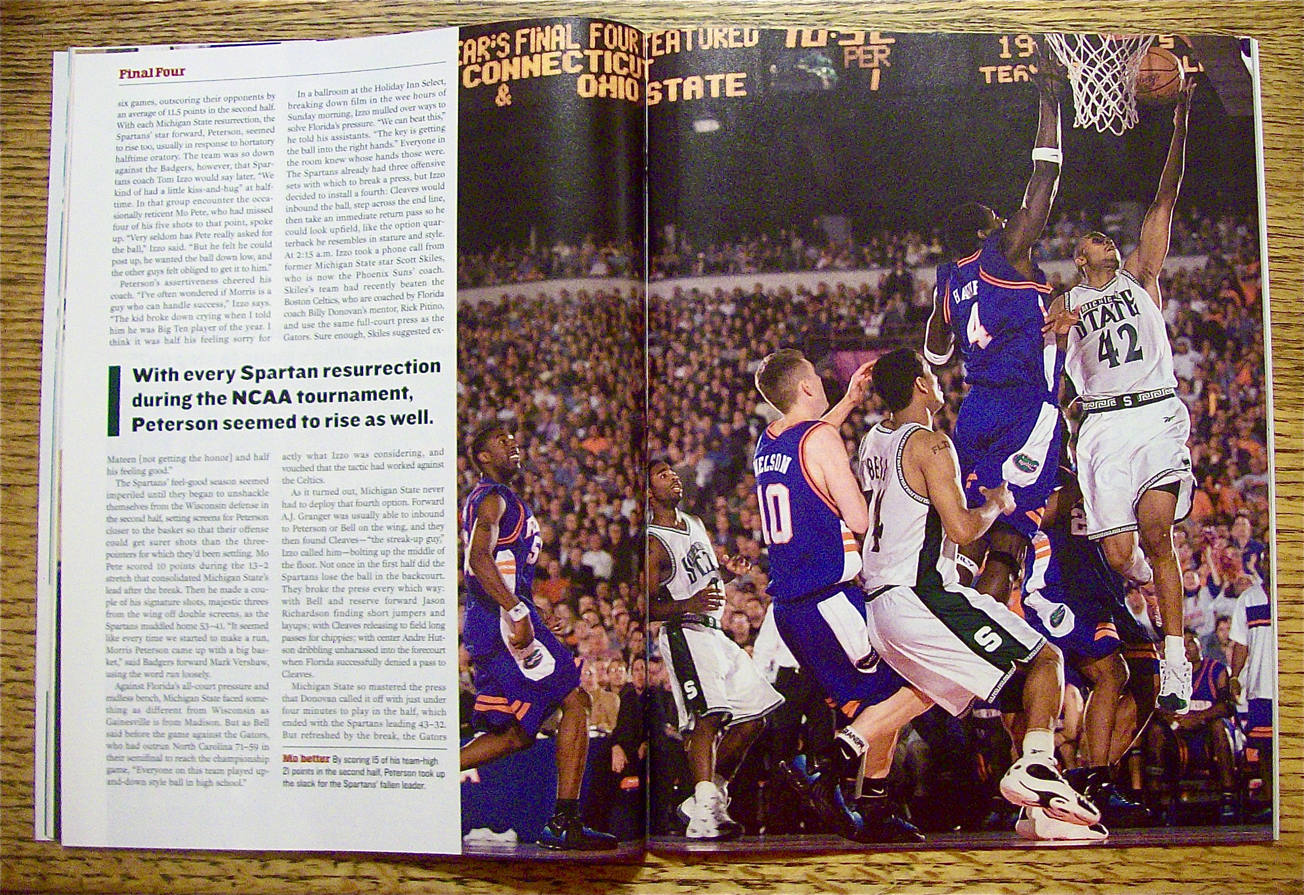 Sports Illustrated Magazine-April 10, 2000-M. Cleaves