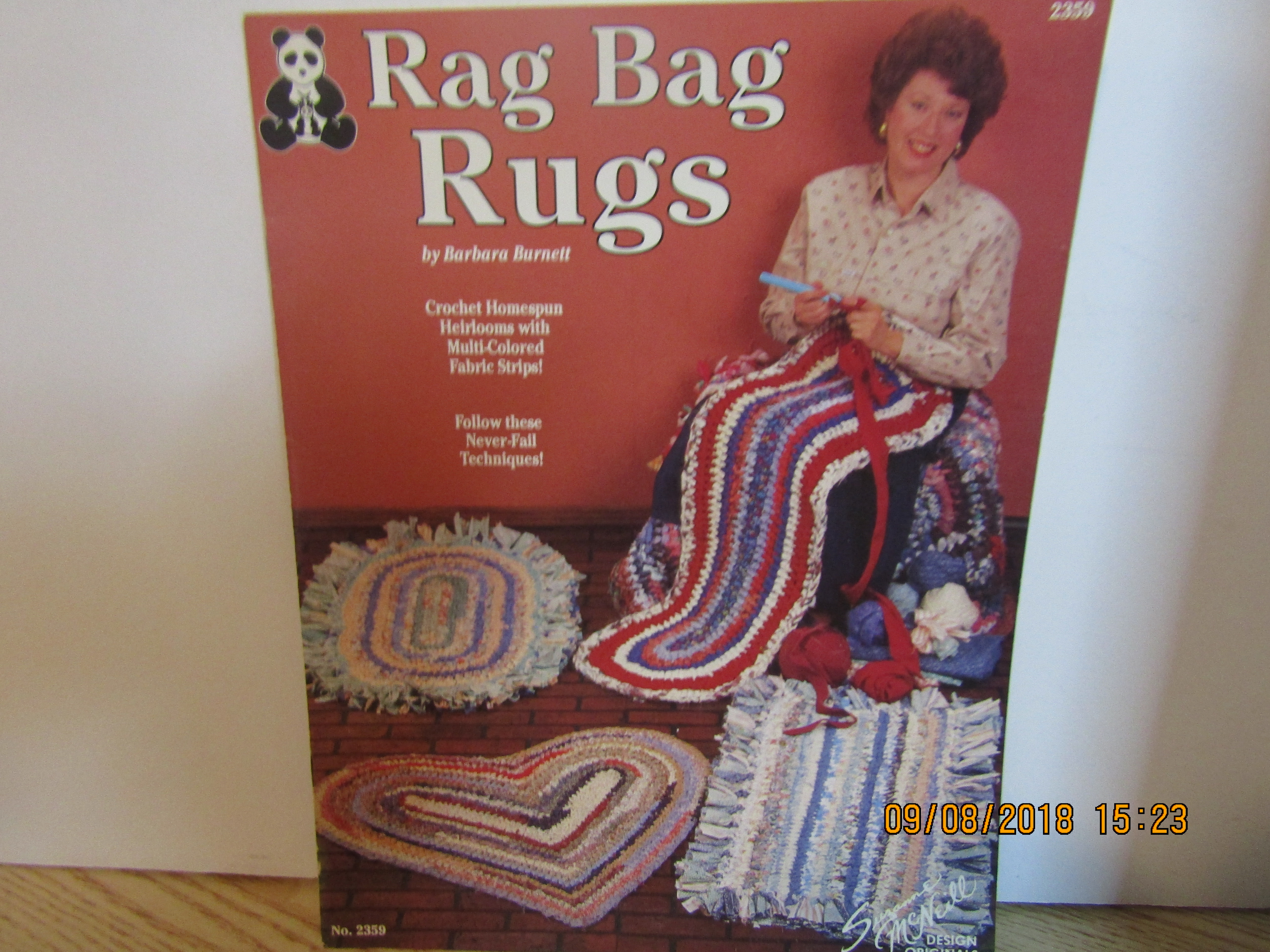 Design Original Craft Book Rag Bag Rugs  #2359