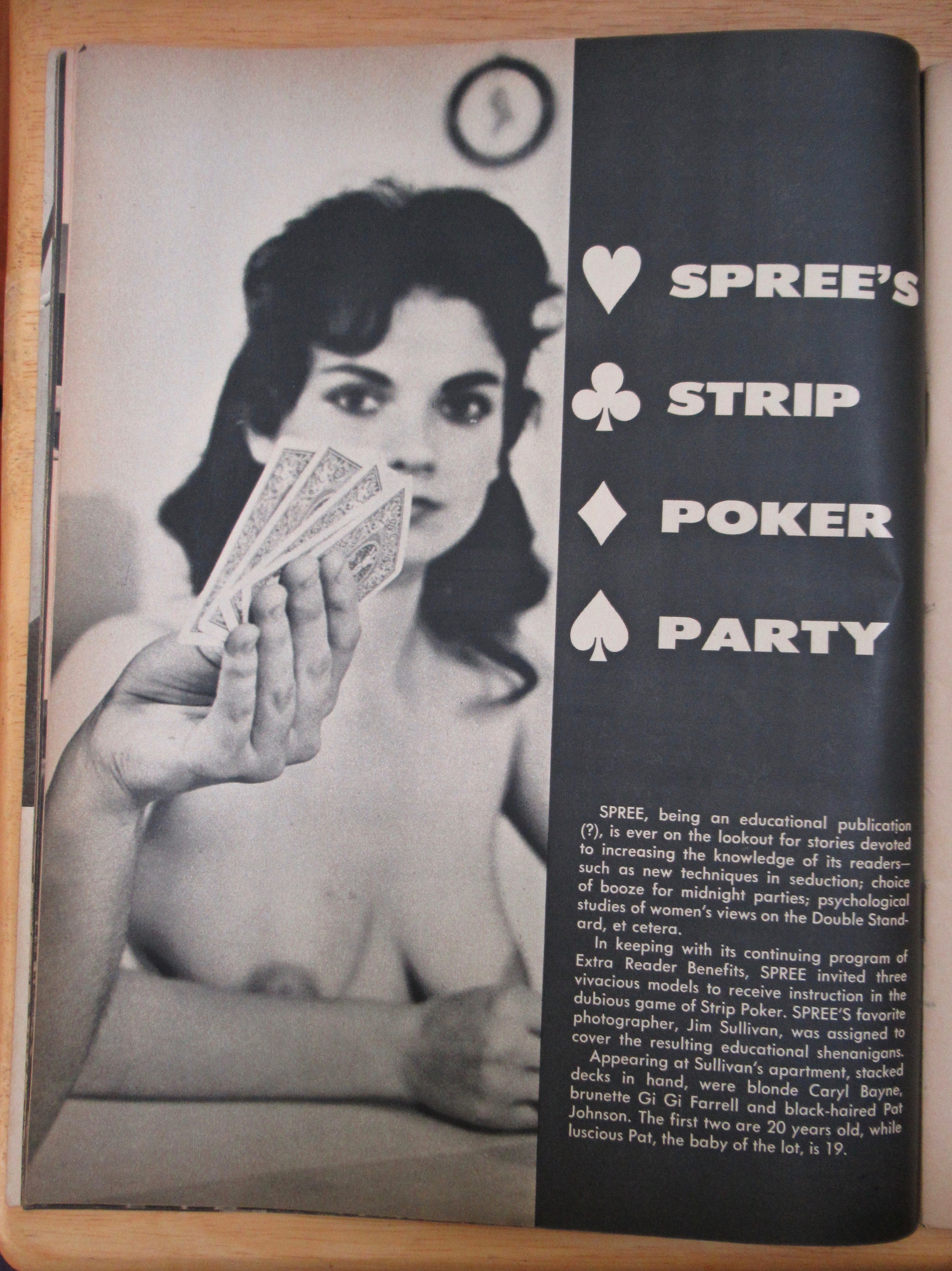 Spree Magazine 1960 Date With A Gorgeous Model