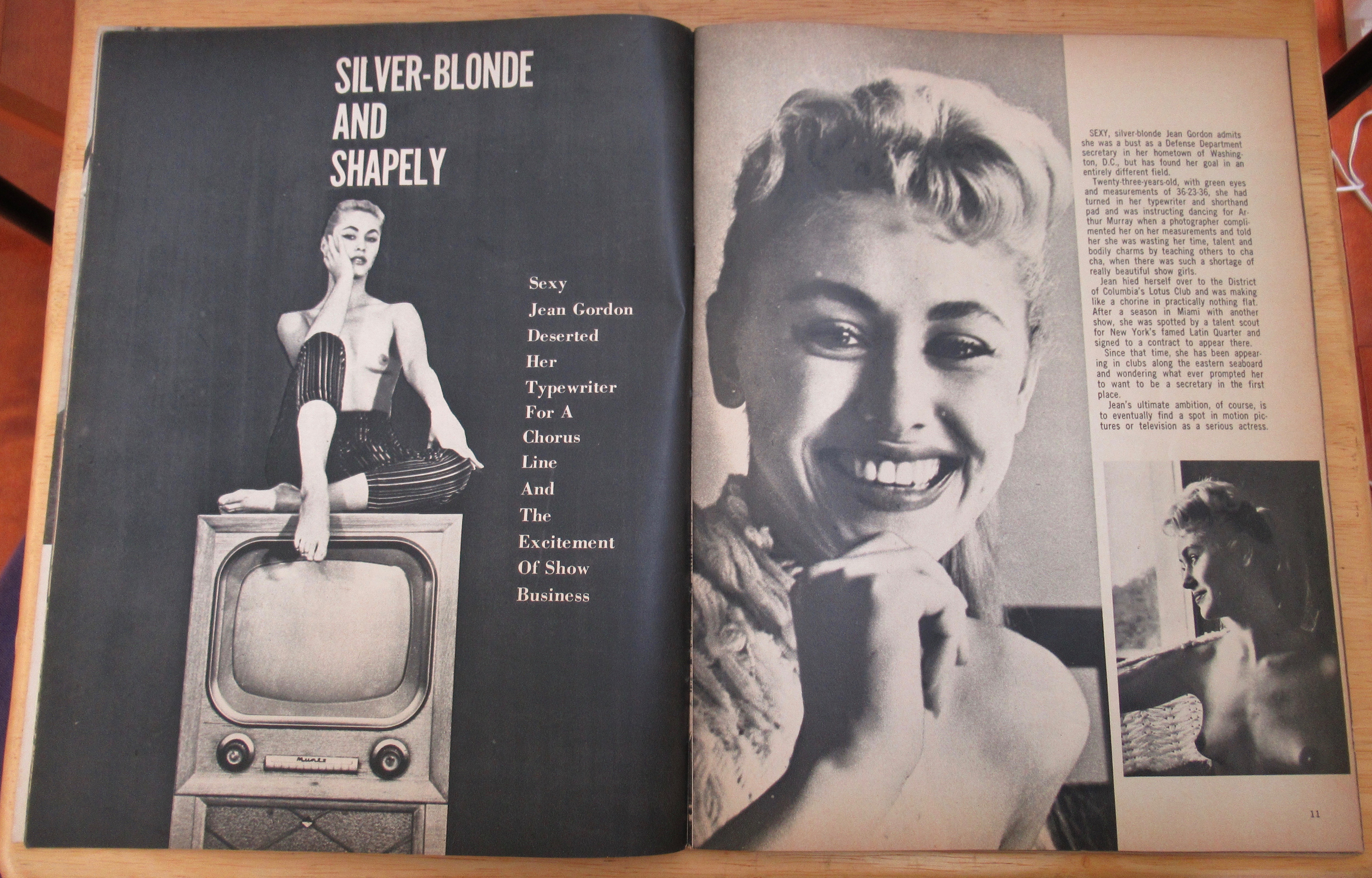 Spree Magazine 1960 Date With A Gorgeous Model